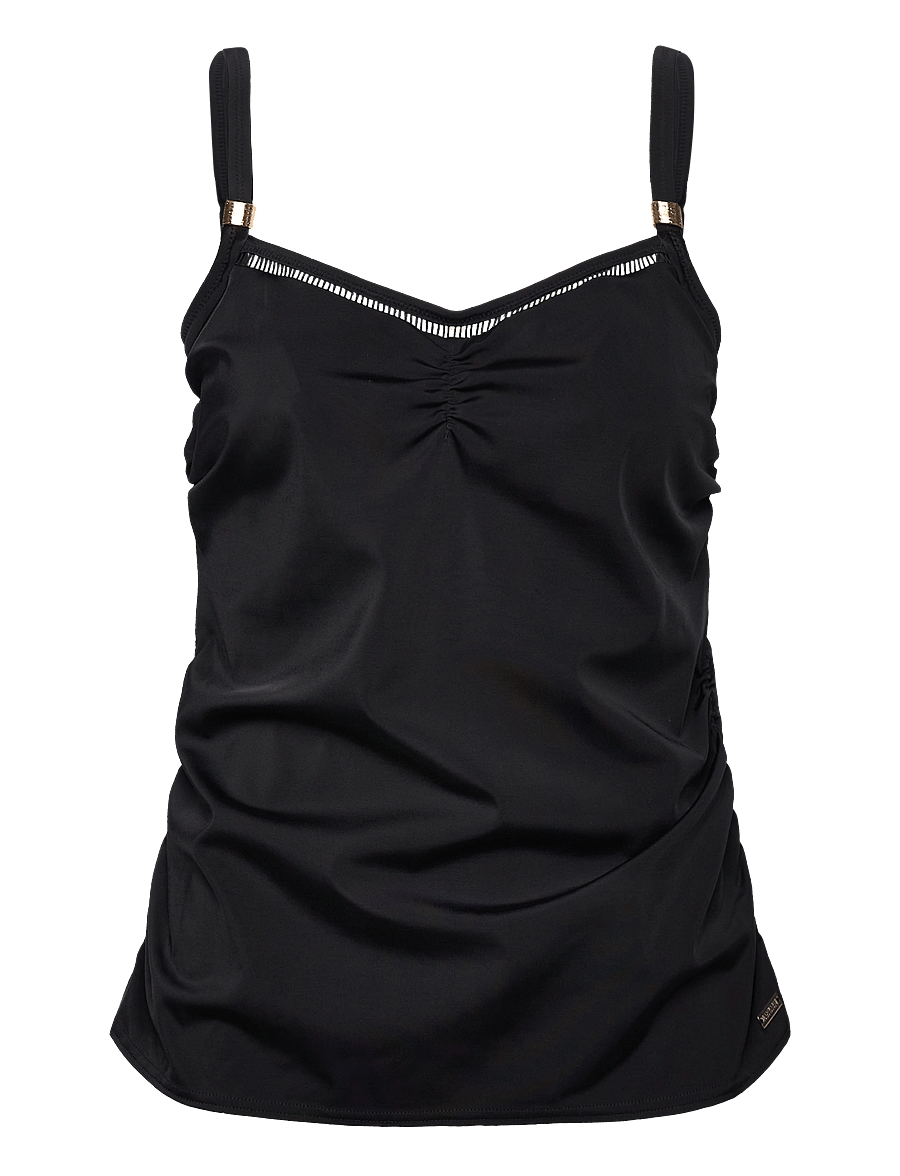 Fantasie - EAST HAMPTON UW ADJUSTABLE SIDE TANKINI - tankinis - black - 0