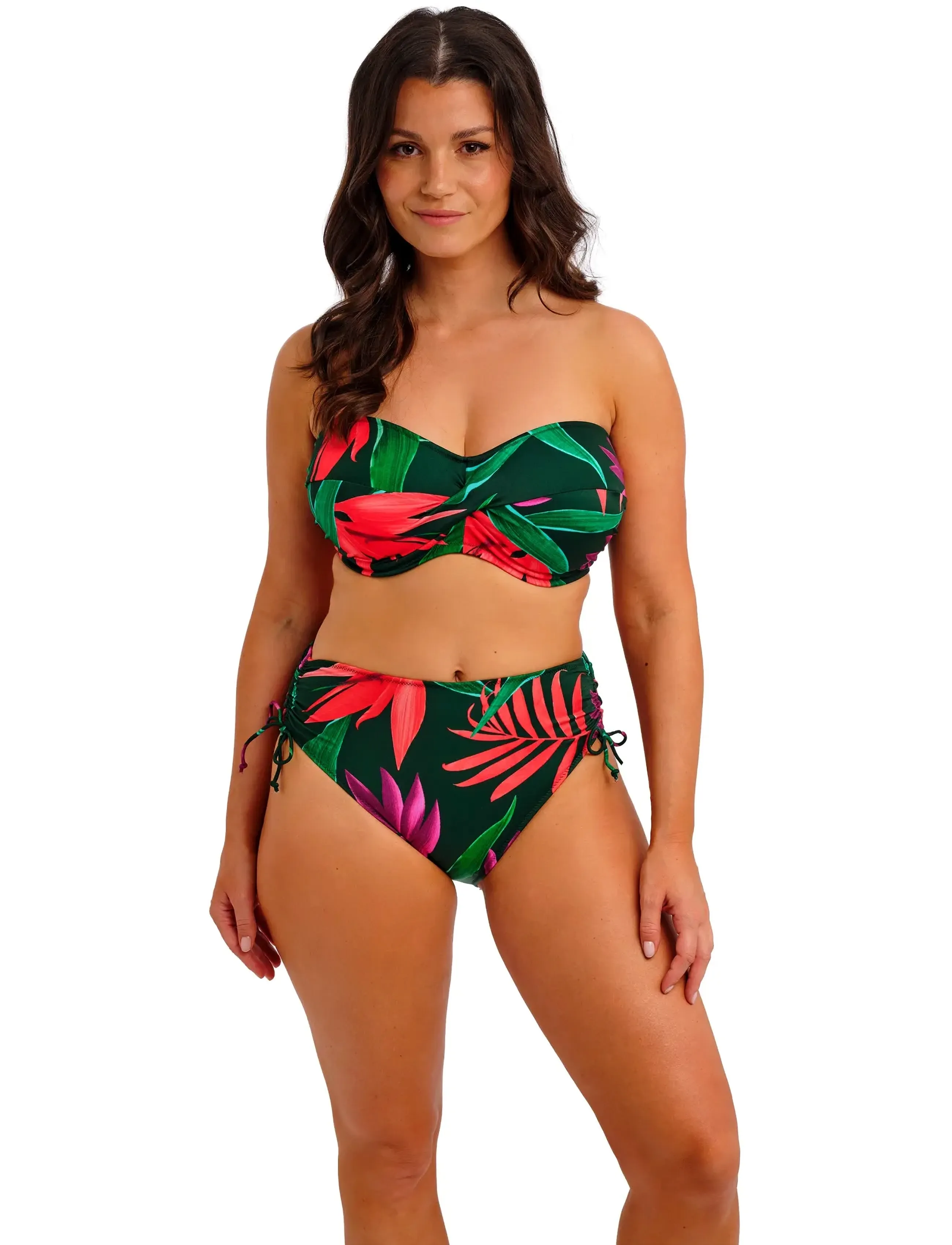 Fantasie Pichola, S, Bikini Unterteile, Mehrfarbig/gemustert - High Waist Bikinis, Frauen
