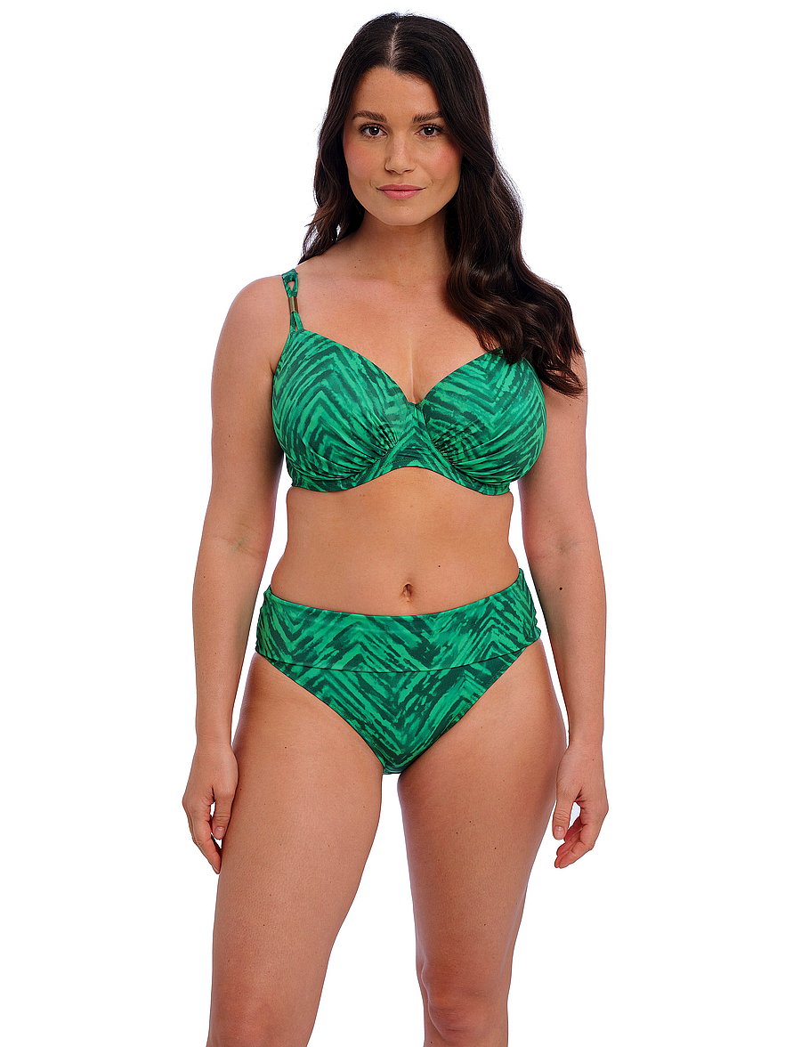 Fantasie - PUNTA MITA - high waist bikini bottoms - emerald - 0