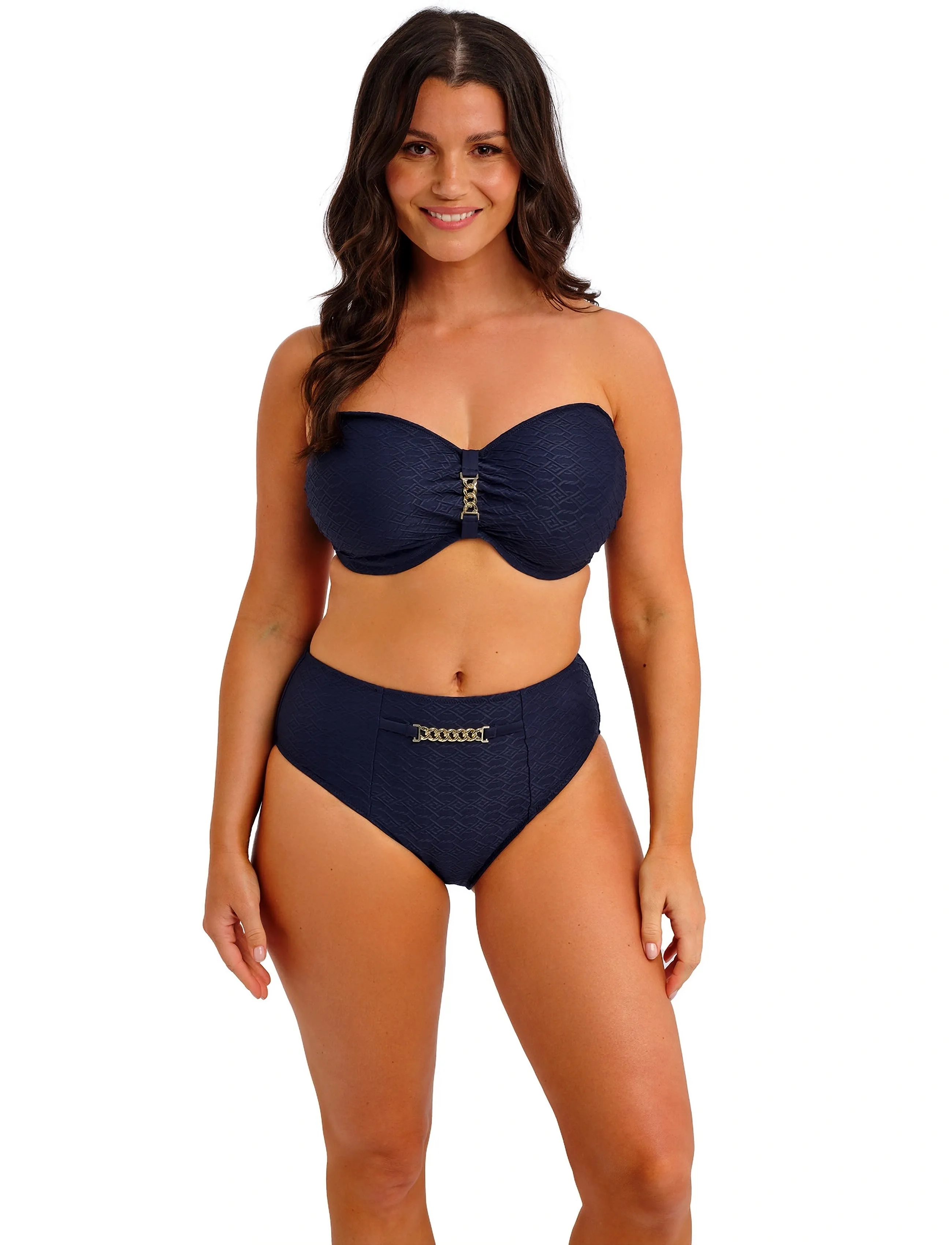Fantasie Azores, E x 80, Navy, Bikinitoppe > Bandeau-Bikinitoppe, Dame
