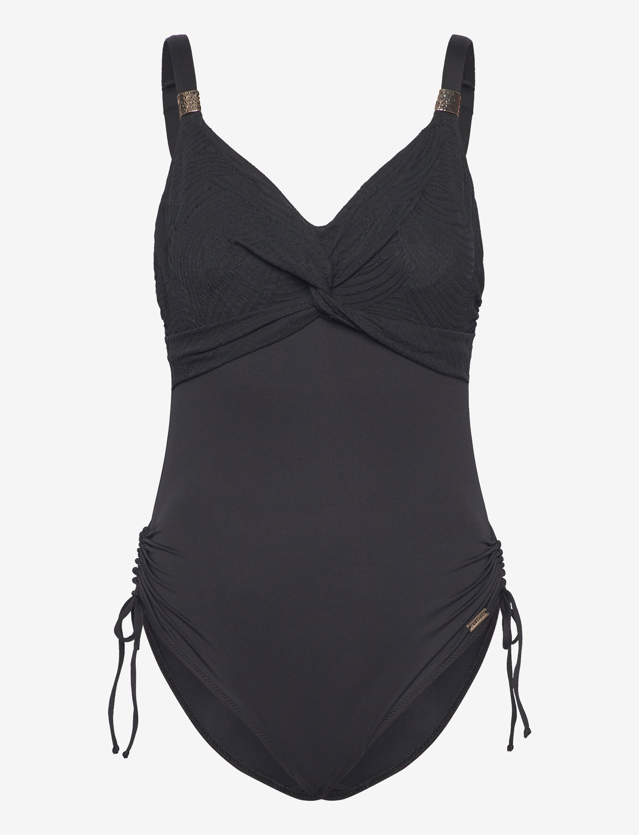 Fantasie - OTTAWA UW TWIST FRONT SWIMSUIT WITH ADJUSTABLE LEG - baddräkter - black - 1