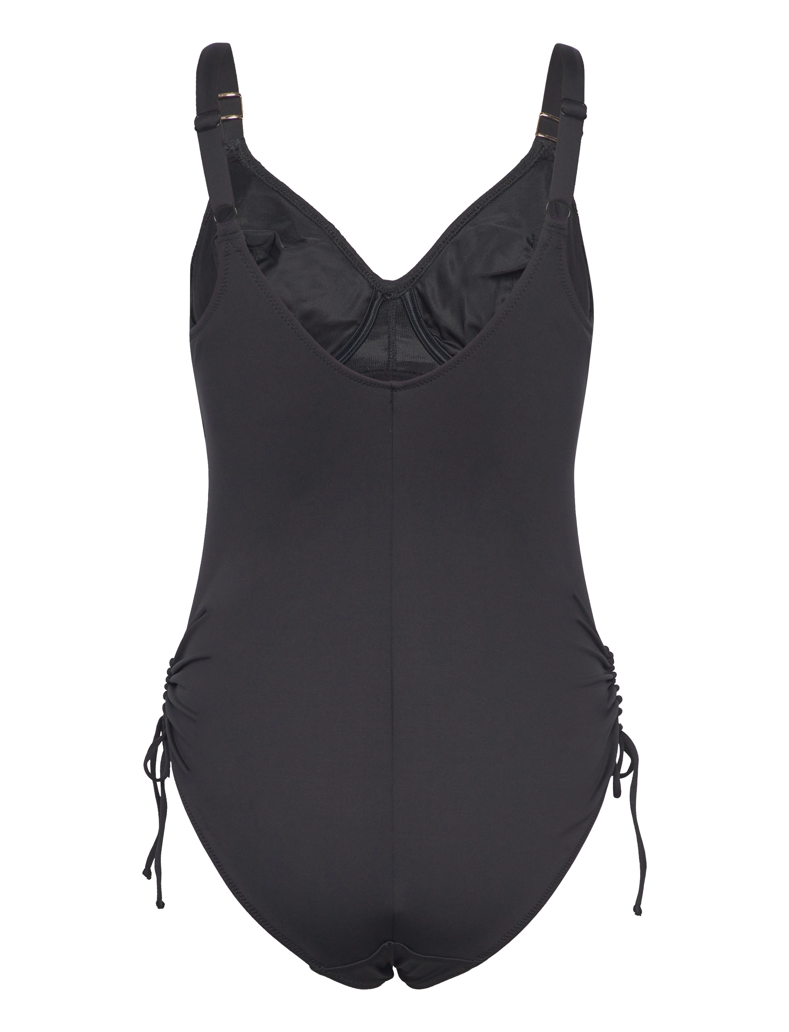 Fantasie - OTTAWA UW TWIST FRONT SWIMSUIT WITH ADJUSTABLE LEG - badeanzüge - black - 2