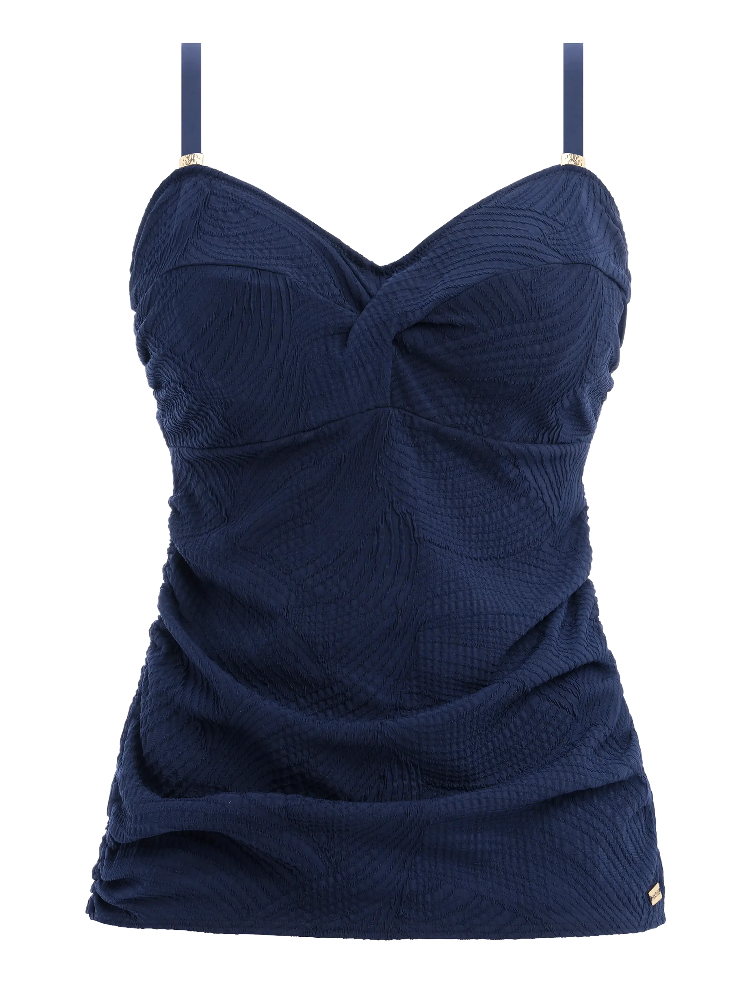 Fantasie OTTAWA UW TWIST FRONT SWIMSUIT WITH ADJUSTABLE LEG - Badedragter - INK / blue