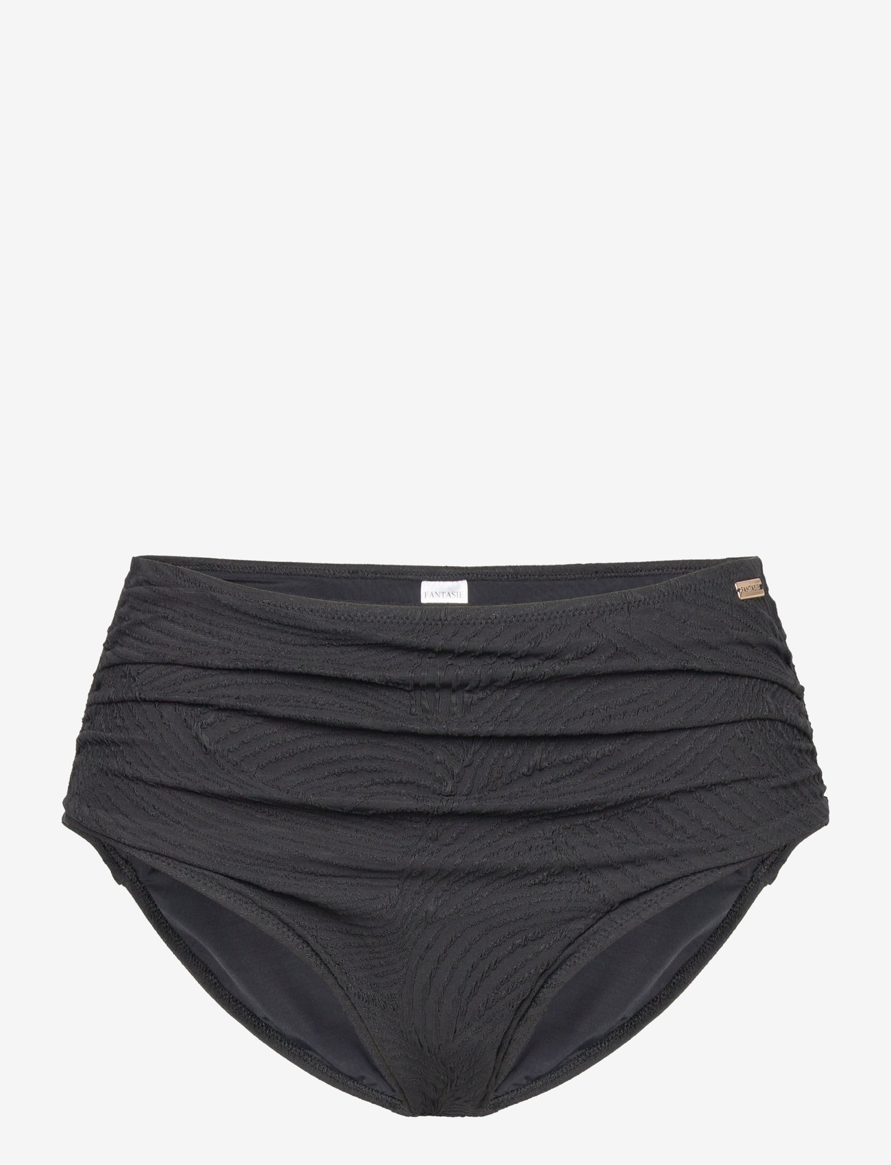 Fantasie - OTTAWA DEEP GATHERED BRIEF - bas de maillot taille haute - black - 0