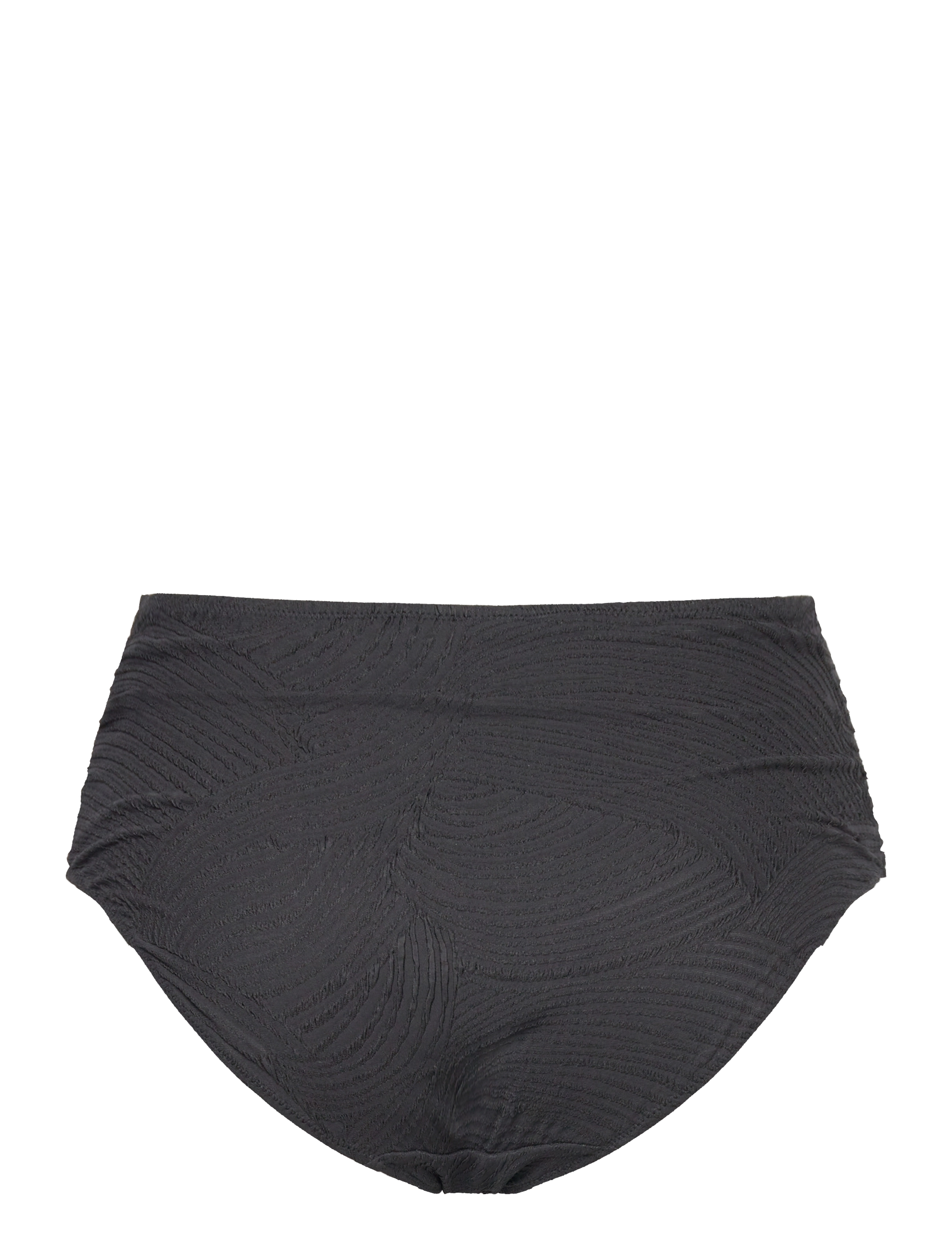 Fantasie - OTTAWA DEEP GATHERED BRIEF - højtaljede bikinitrusser - black - 1