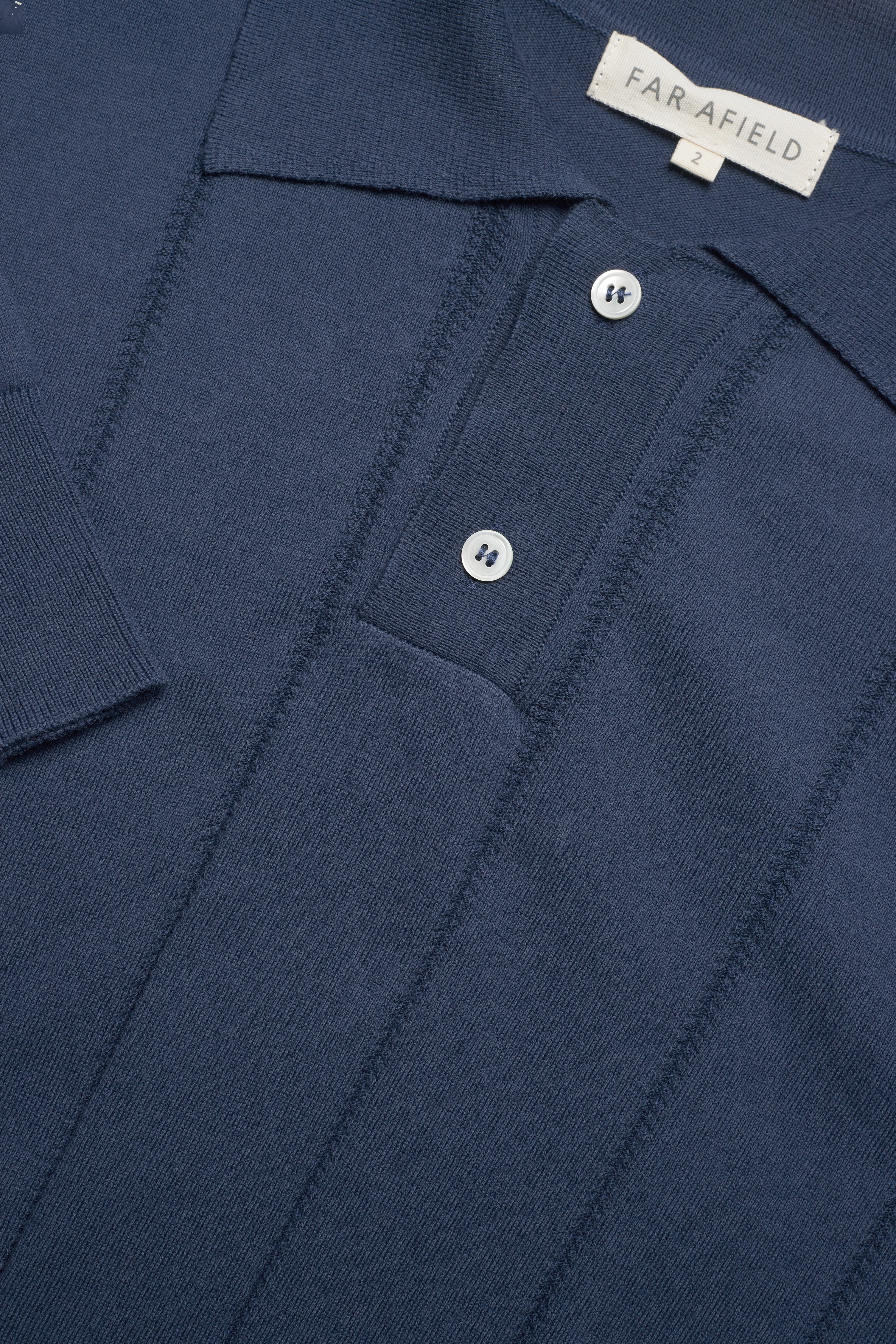 Far Afield - Jacobs L/S Polo - navy - 2