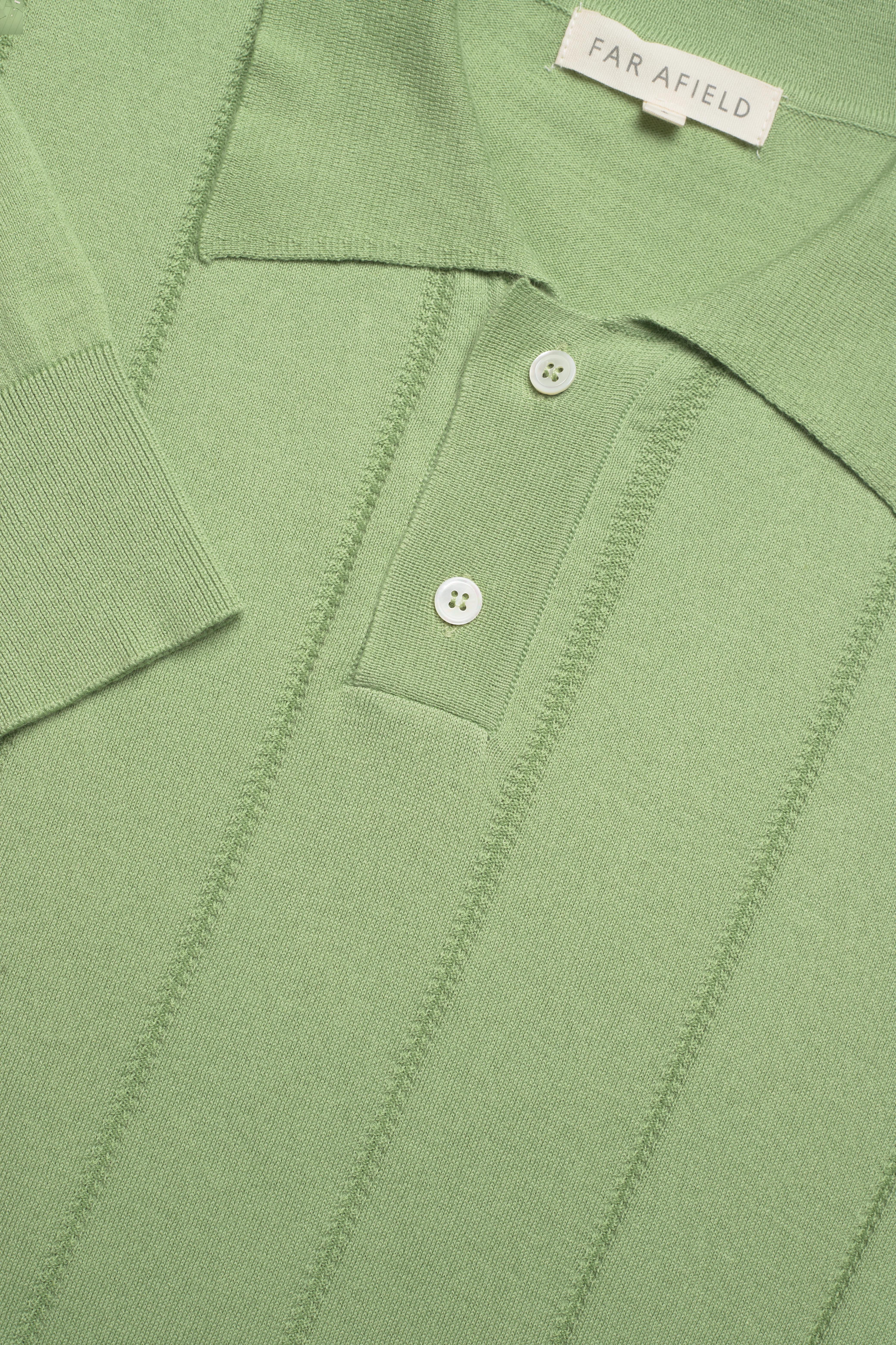 Far Afield - Jacobs L/S Polo - sage green - 2