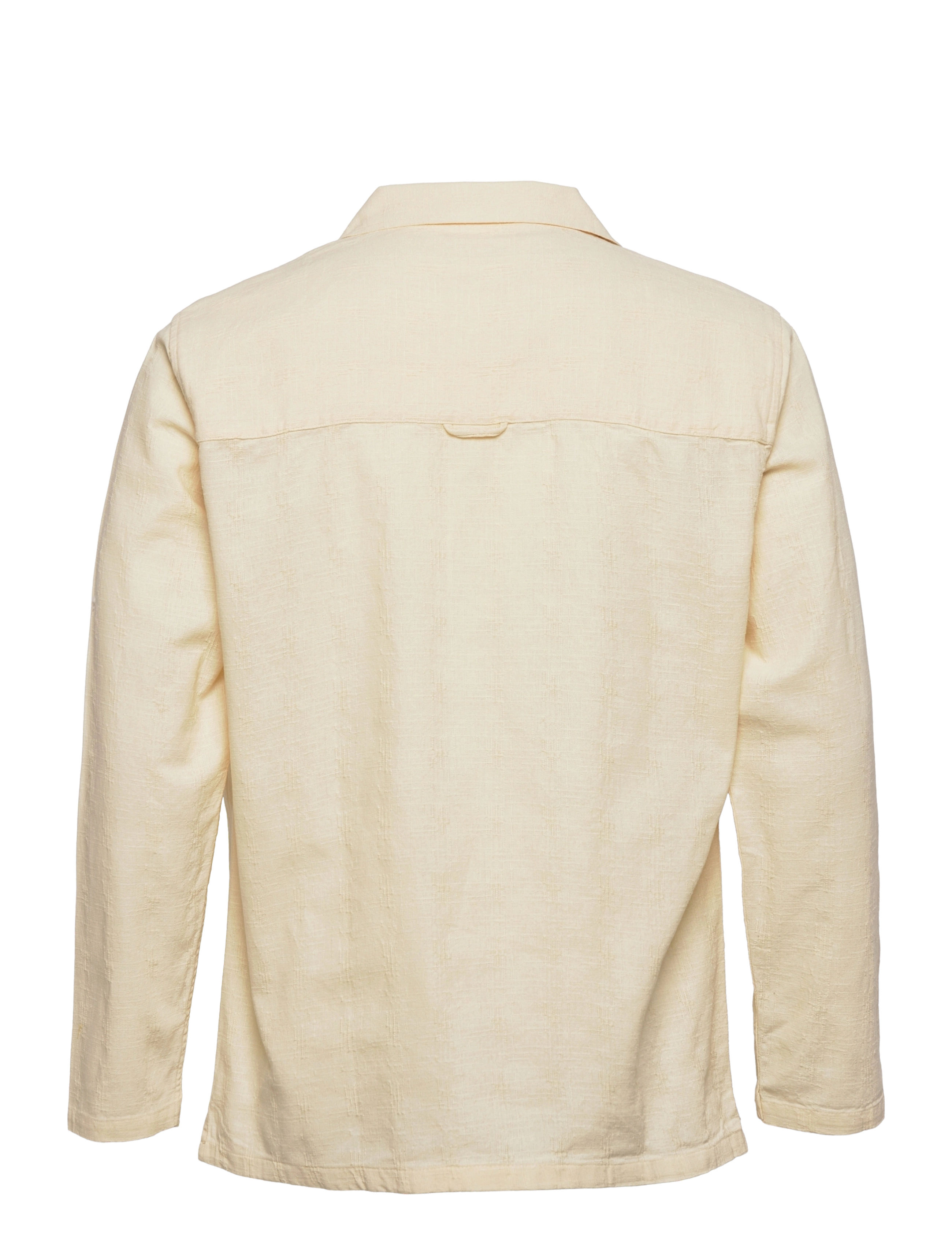 Far Afield - Dewey L/S Shirt - seed pearl - 1