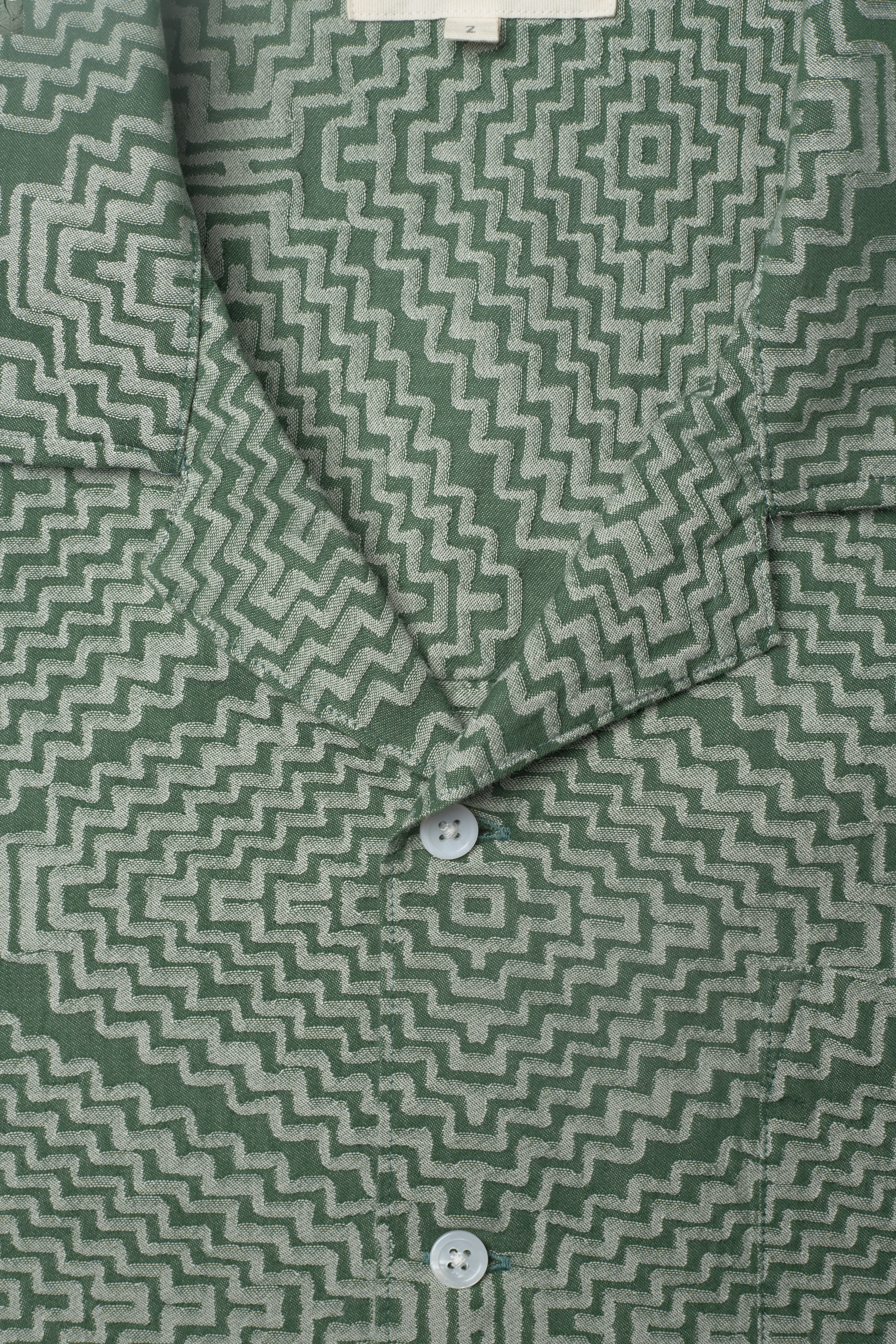Far Afield - Stachio S/S Shirt - tribal green - 2