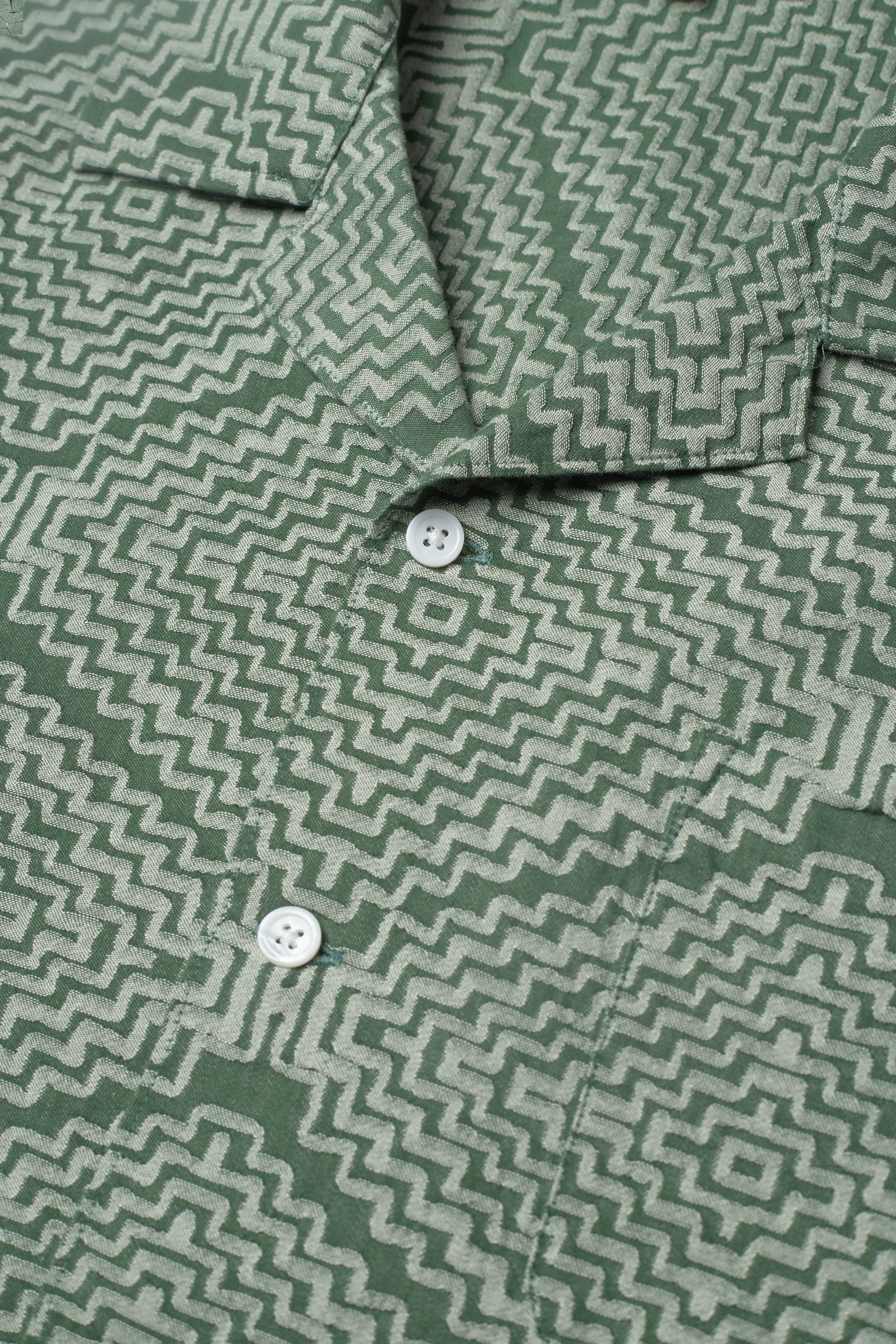Far Afield - Stachio S/S Shirt - tribal green - 3