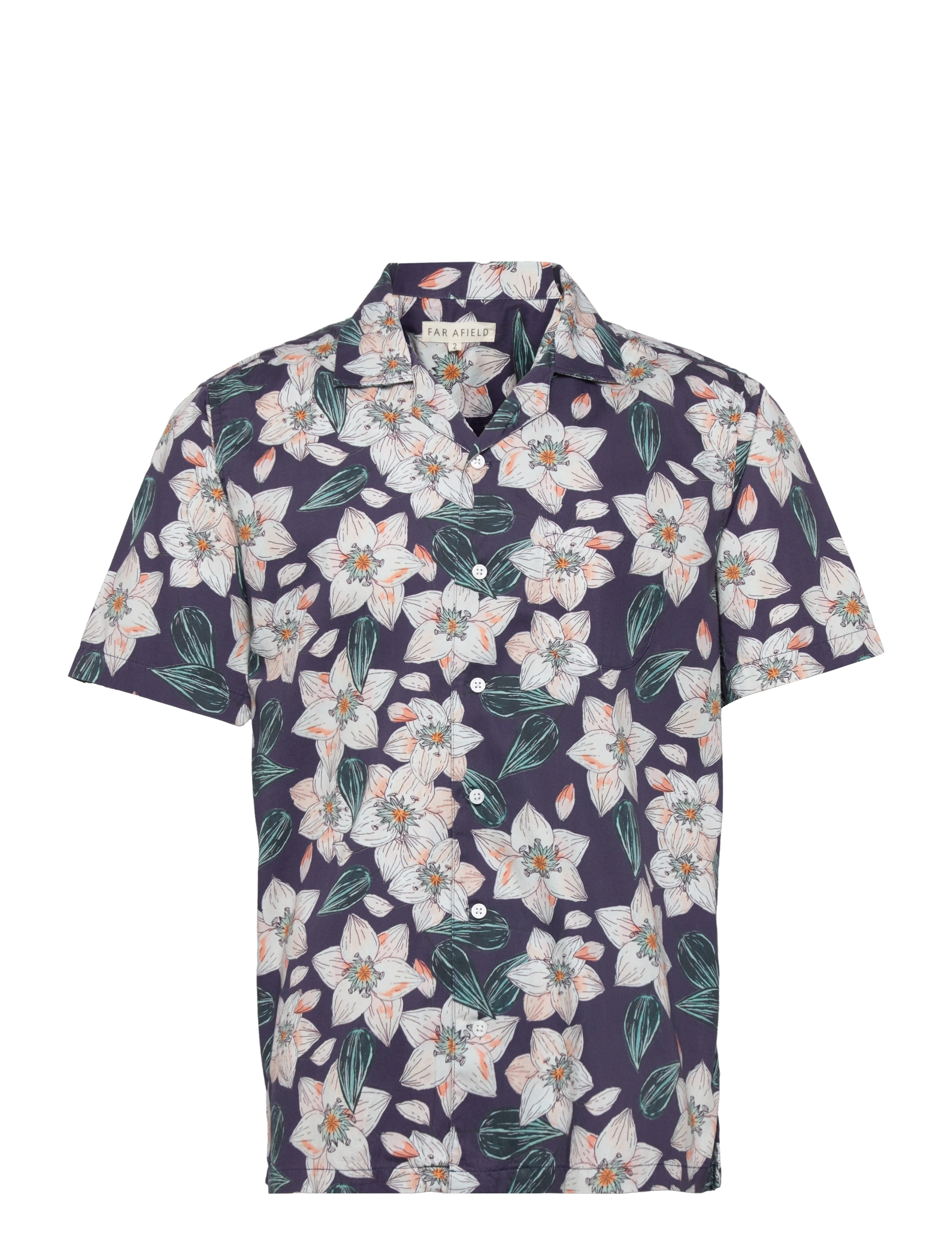 Far Afield - Selleck S/S Shirt - Keiter Floral - navy - 0