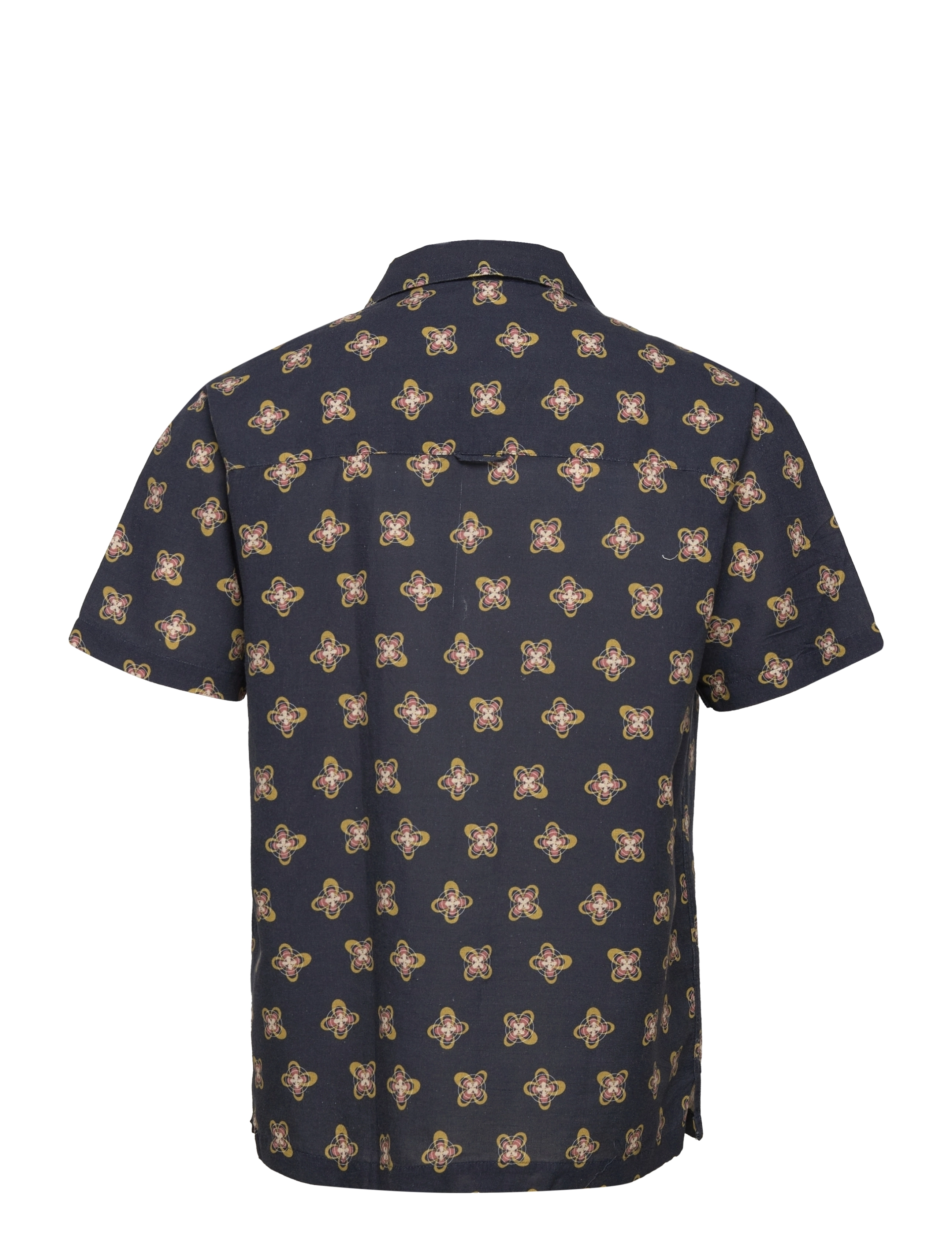 Far Afield - Selleck S/S Shirt - Hilma Floral - navy - 1