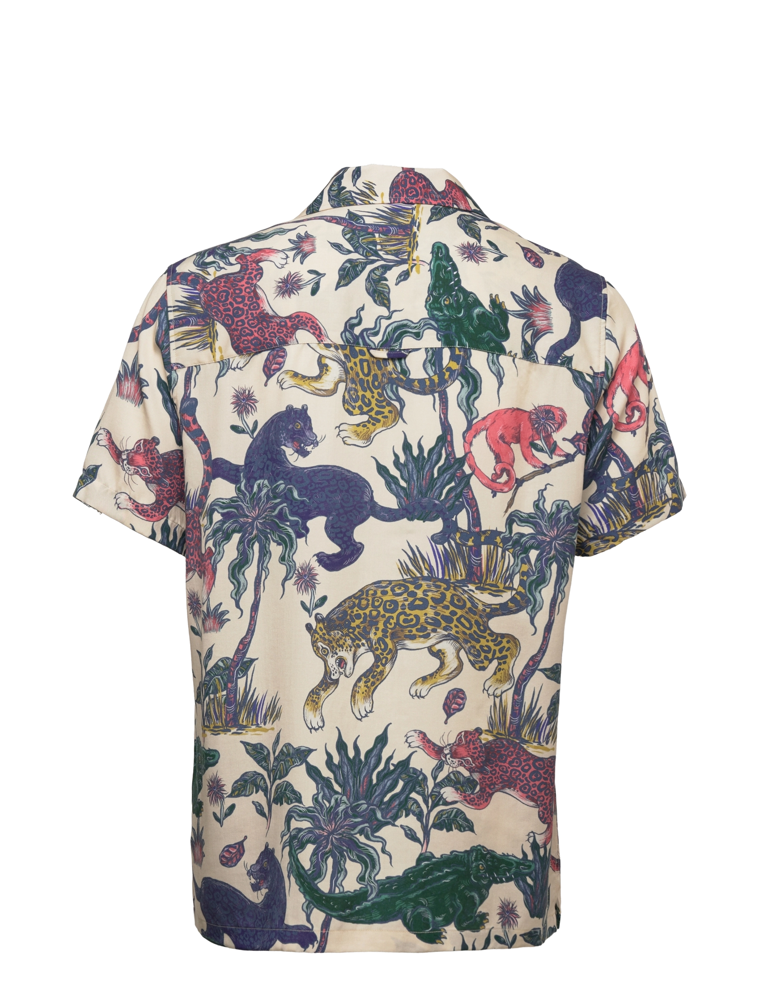 Far Afield - Stachio S/S Shirt - Puma Prowl - seed pearl - 1