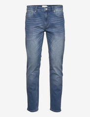 Farah - ELM STRETCH DENIM - regular jeans - worn indigo - 0