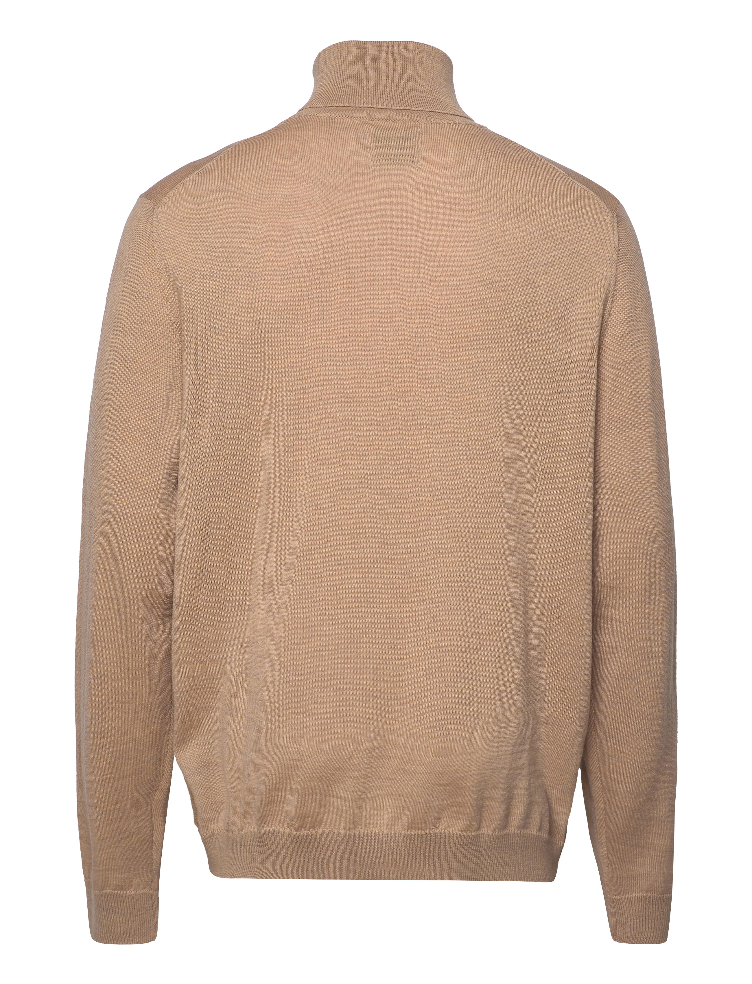 Farah - GOSFORTH 100% MERINO WOOL ROLL NECK JUMPER - lightsand marl - 1