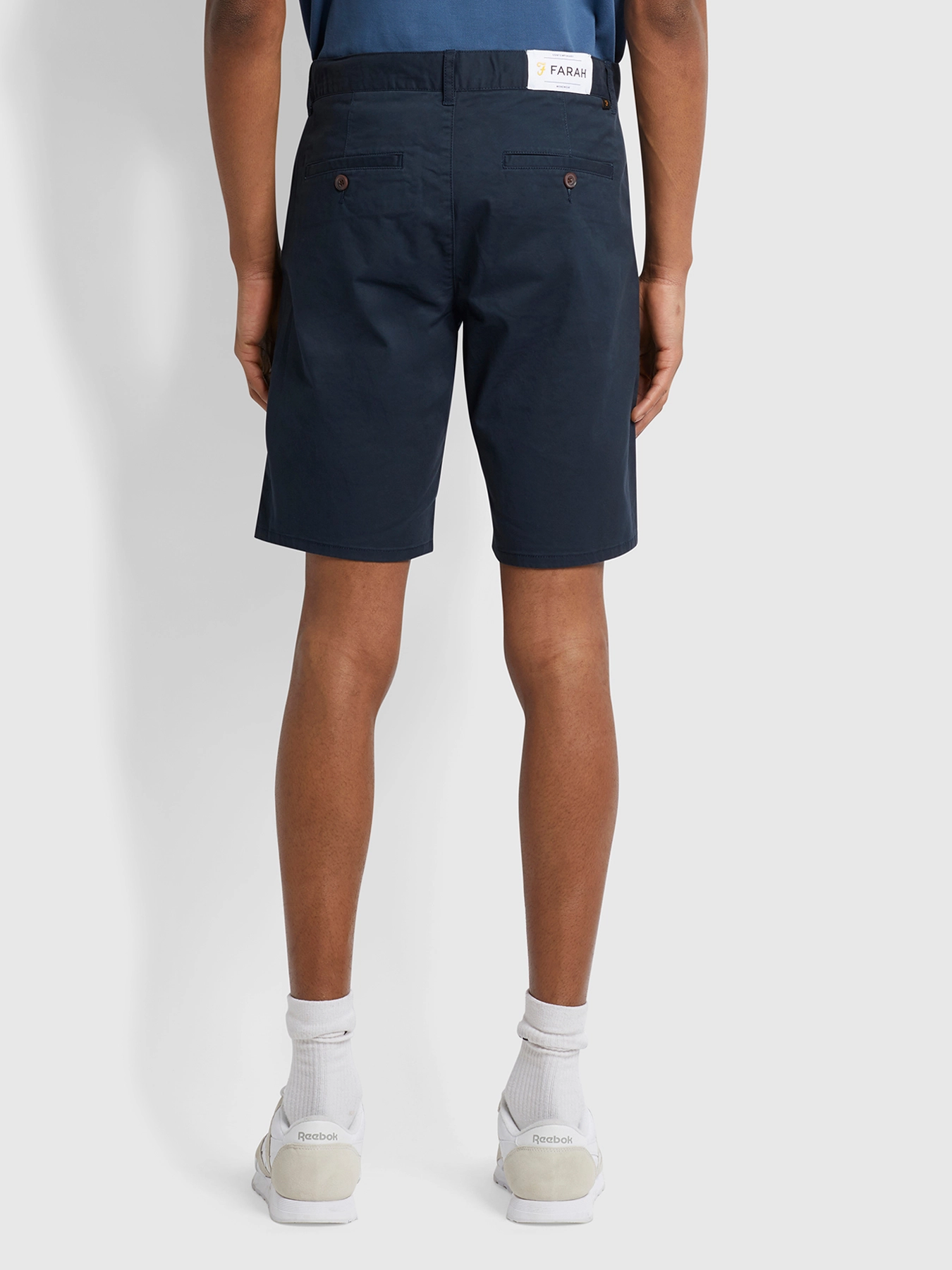 Farah - HAWK CHINO SHORT - true navy - 3