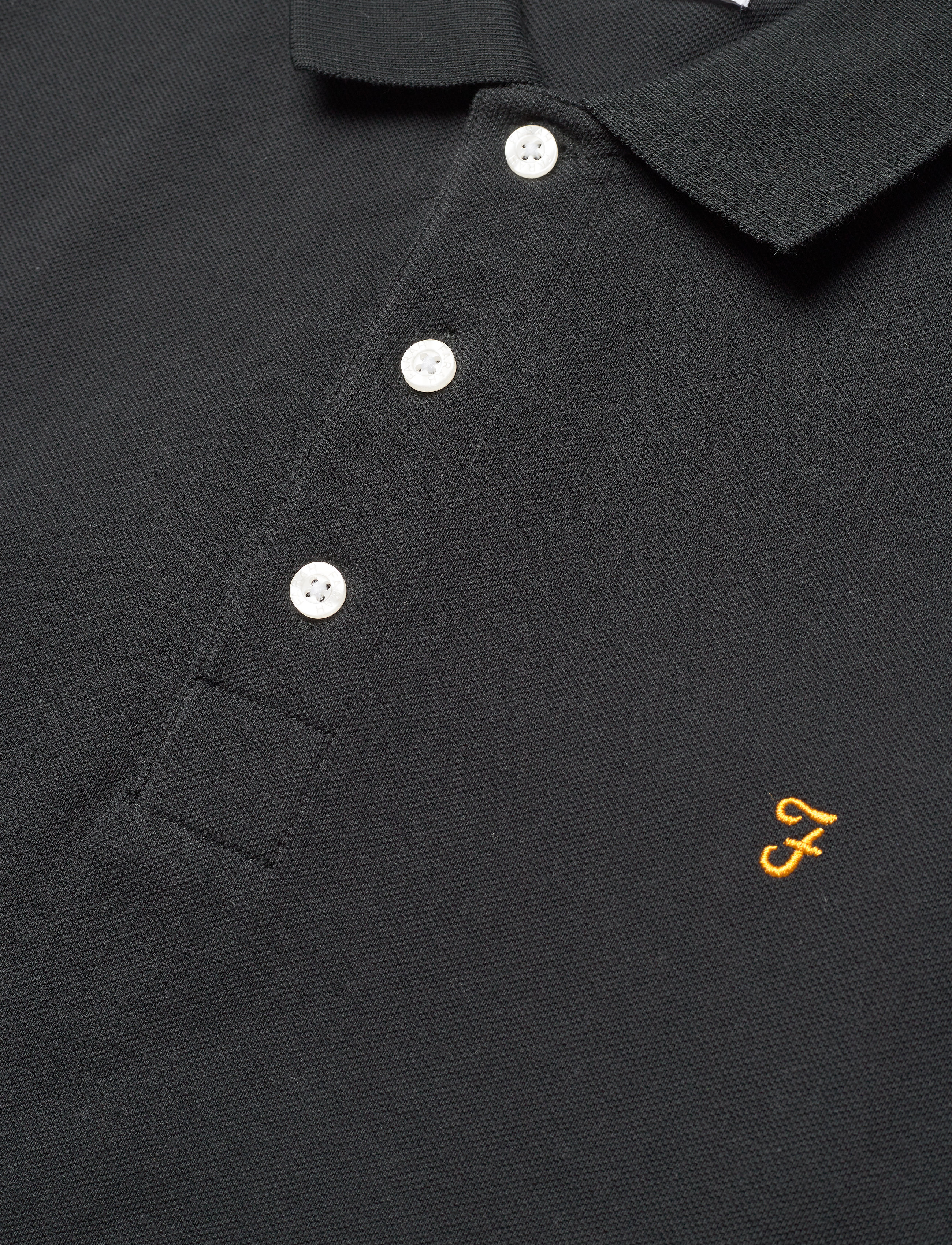 Farah - BLANES POLO - deep black - 2