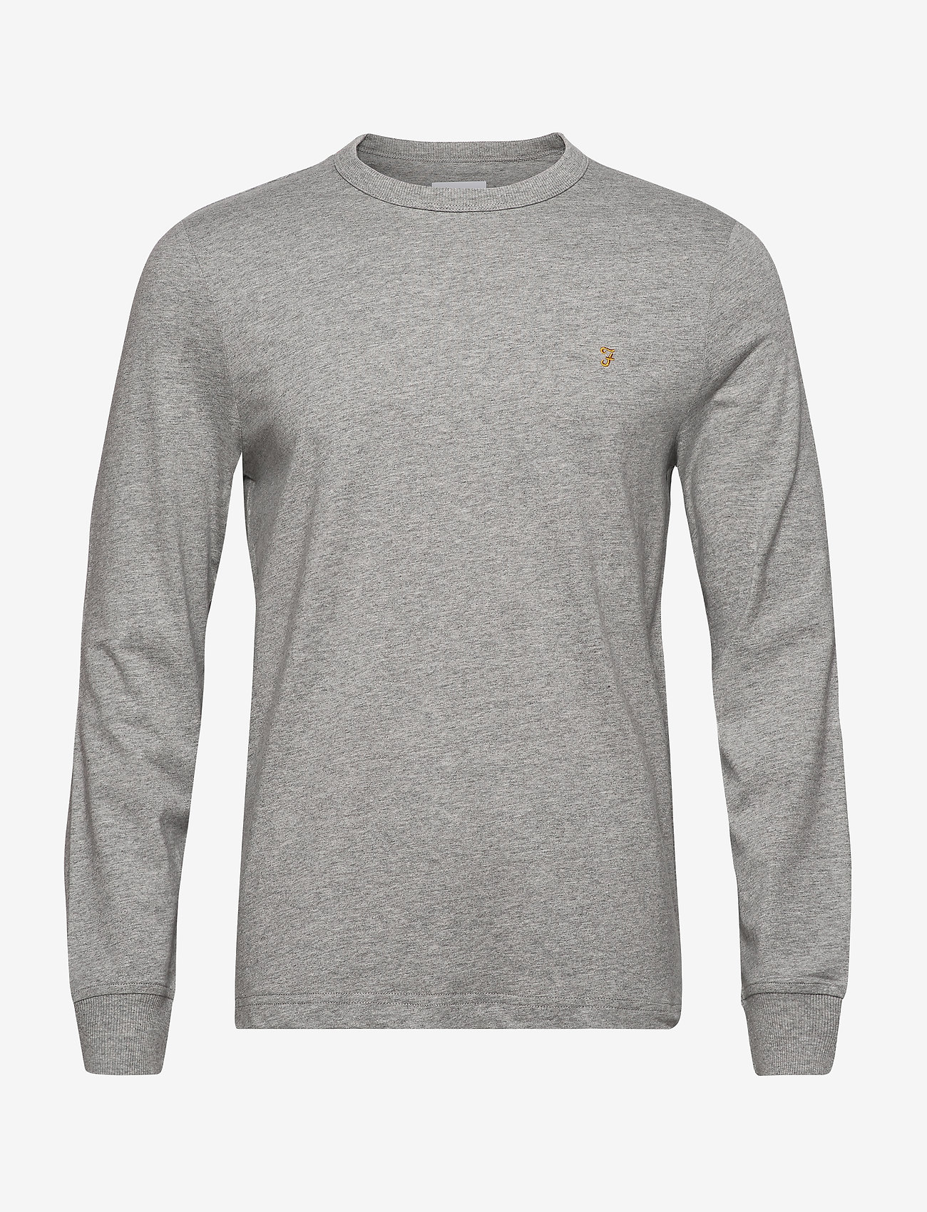 WORTH LS TEE - RAIN HEATHER