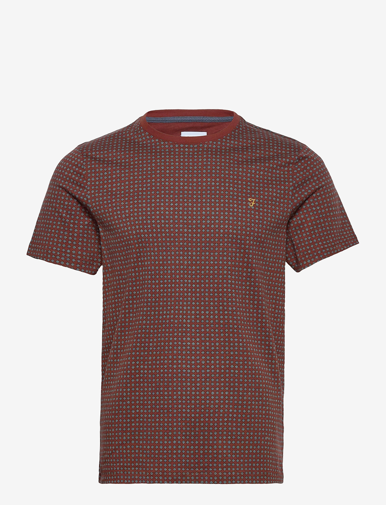Farah - HOLBROOKS T-SHIRT - farah burgundy - 0