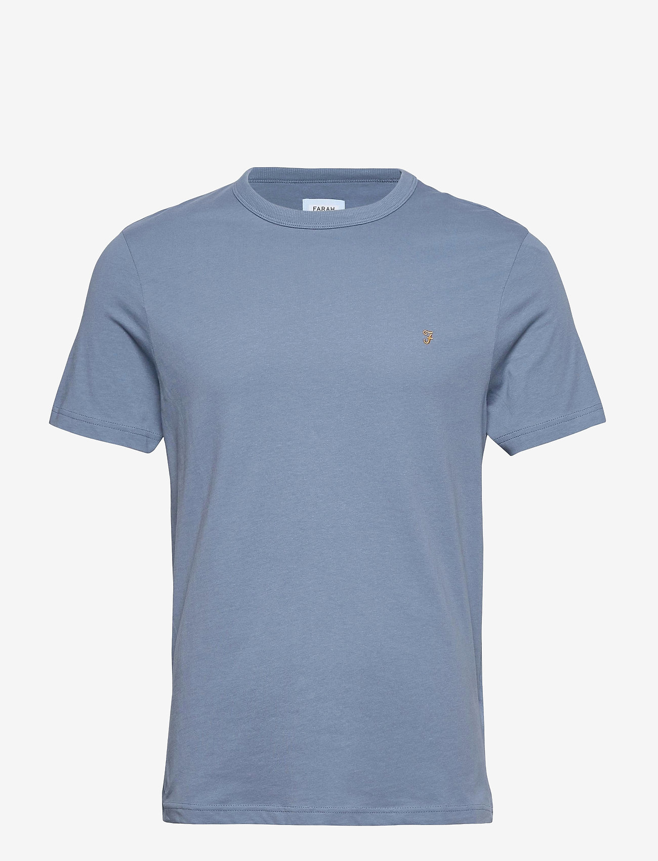 Farah - DANNY 100 T-SHIRT - wedgewood blue - 0