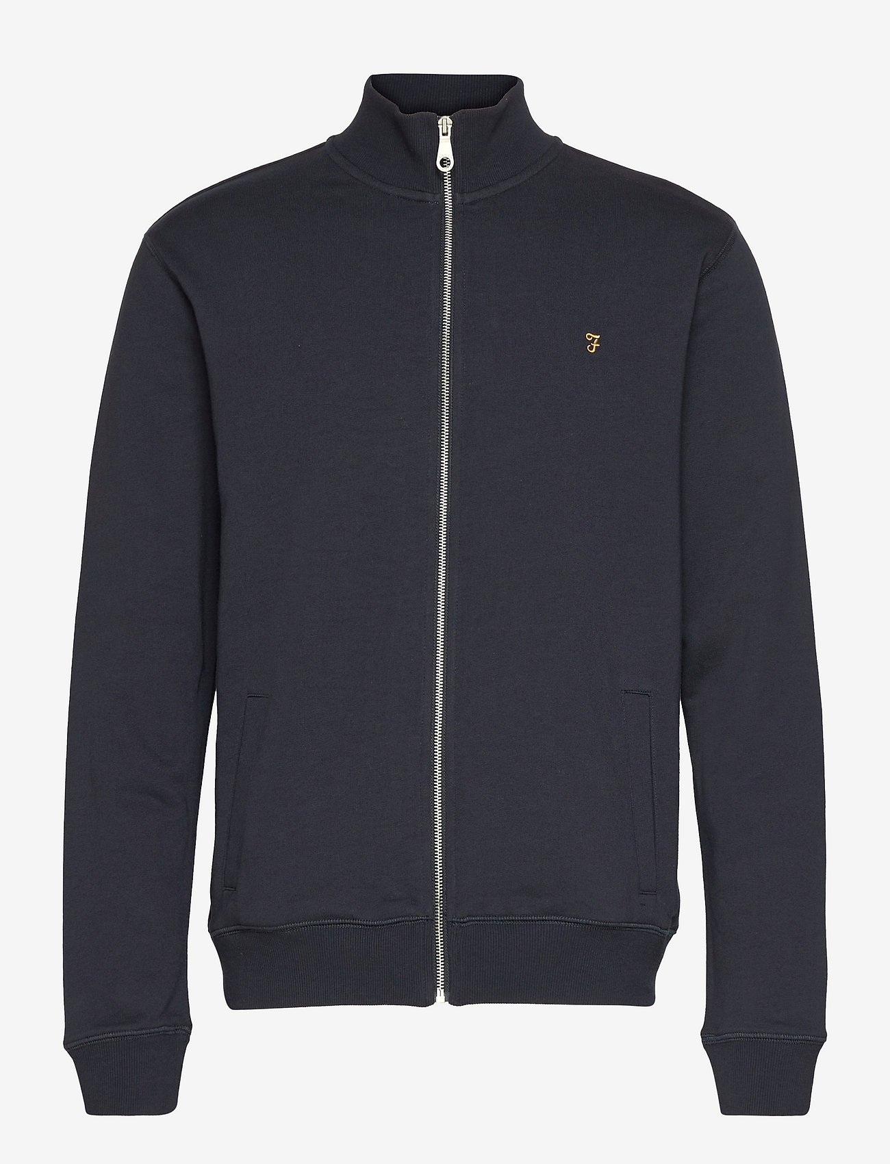 Farah - VANCE FULL ZIP SWEATSHIRT - true navy - 0
