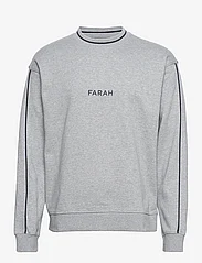 Farah - COURTNELL BRUSHBACK - sweatshirts - light grey marl - 0
