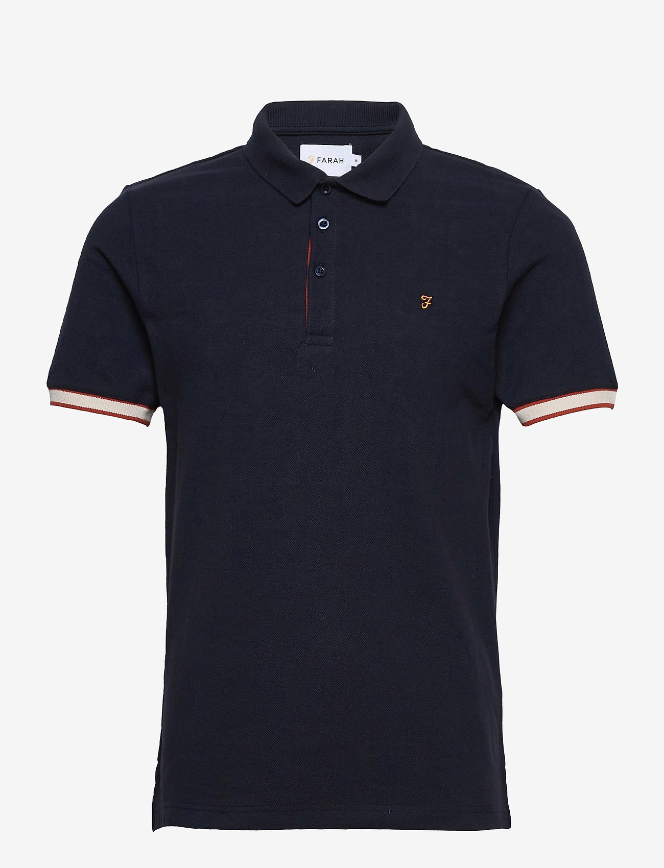 Farah - WADE PIQUE POLO SHIRT - farah russet - 0