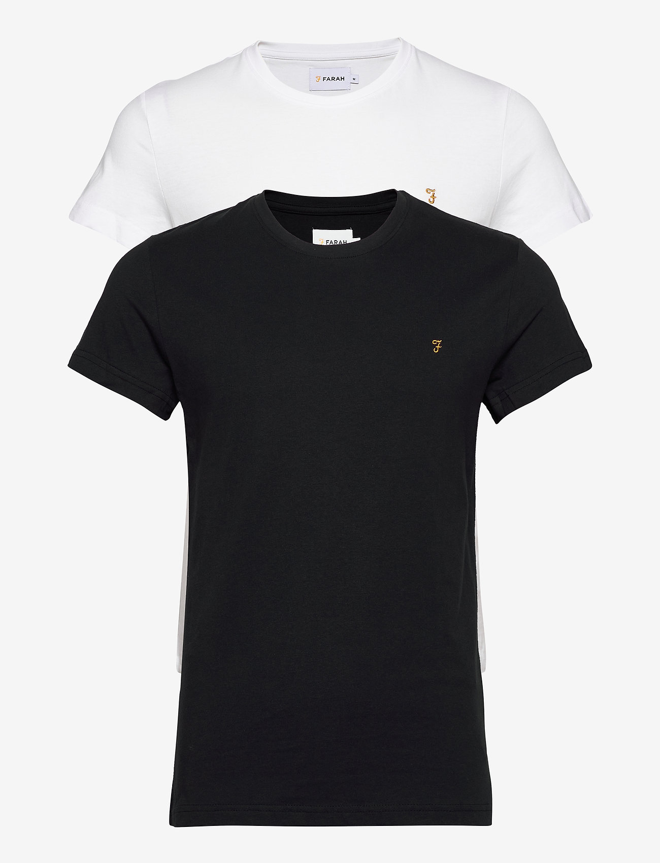 WHITE / BLACK