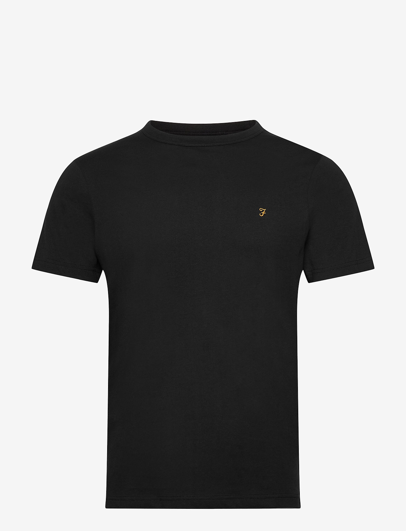 Farah - DANNY SHORT SLEEVED T-SHIRT - black - 0