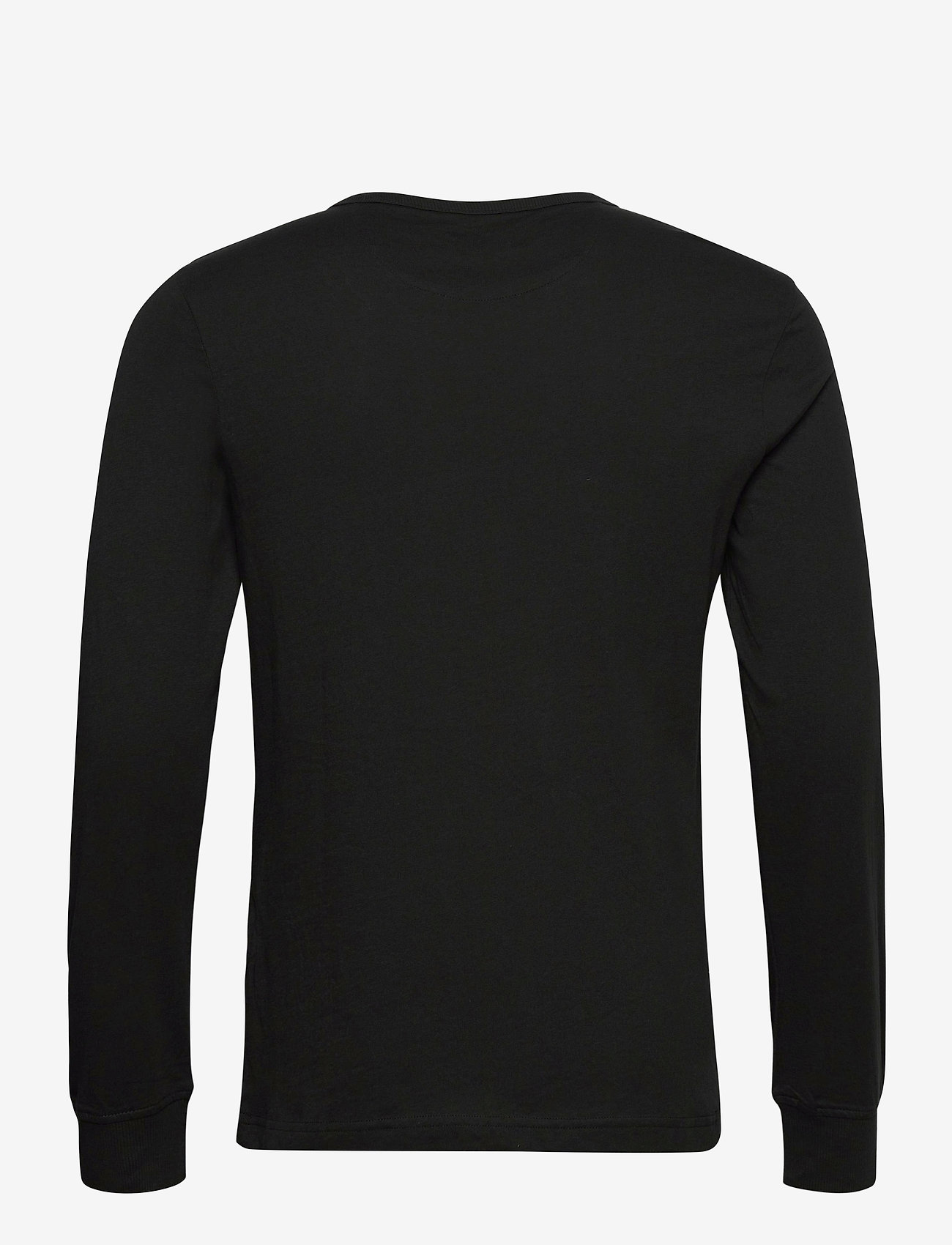 Farah - WORTHINGTON LS TEE - langærmede t-shirts - black - 1