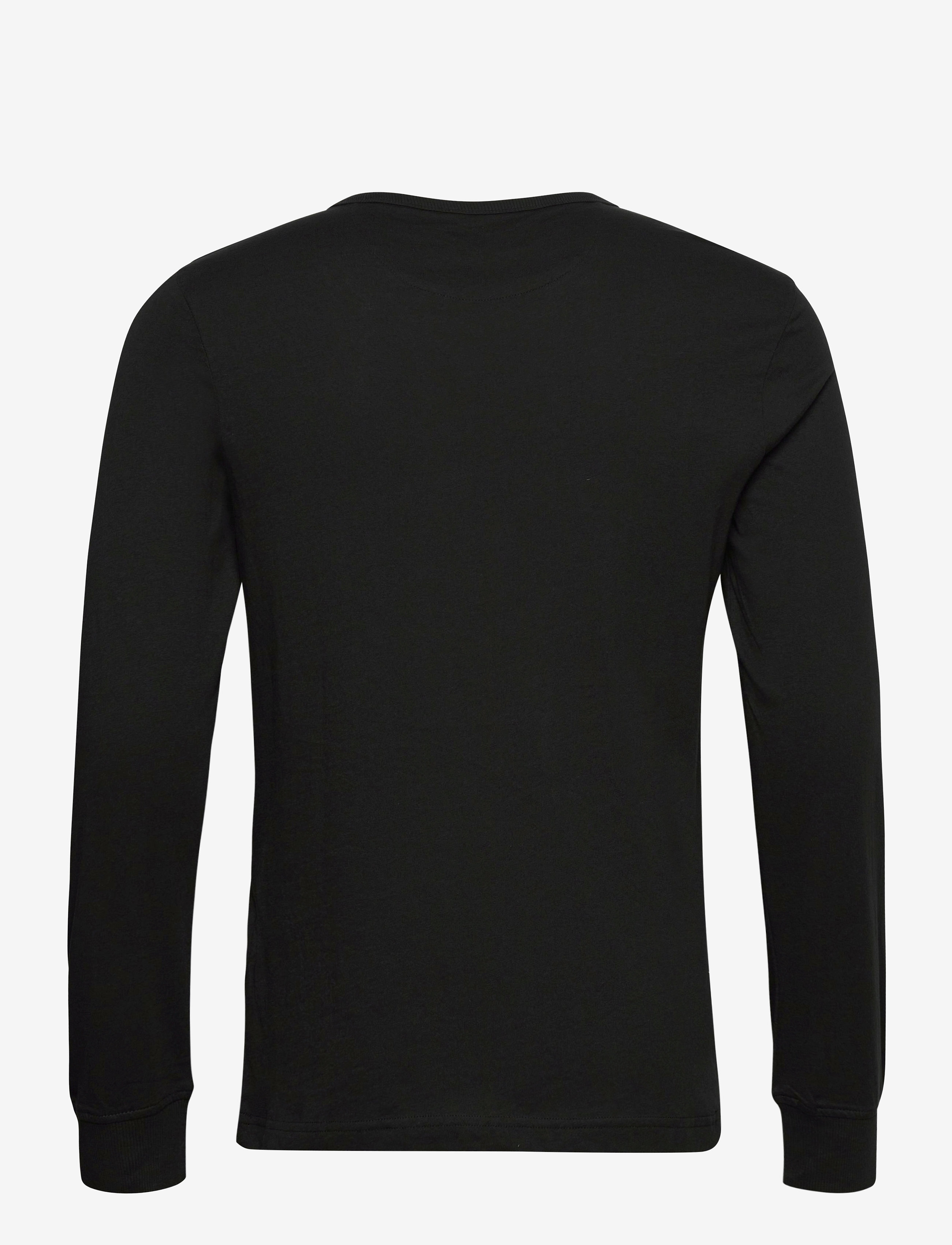 Farah - WORTHINGTON LS TEE - black - 1