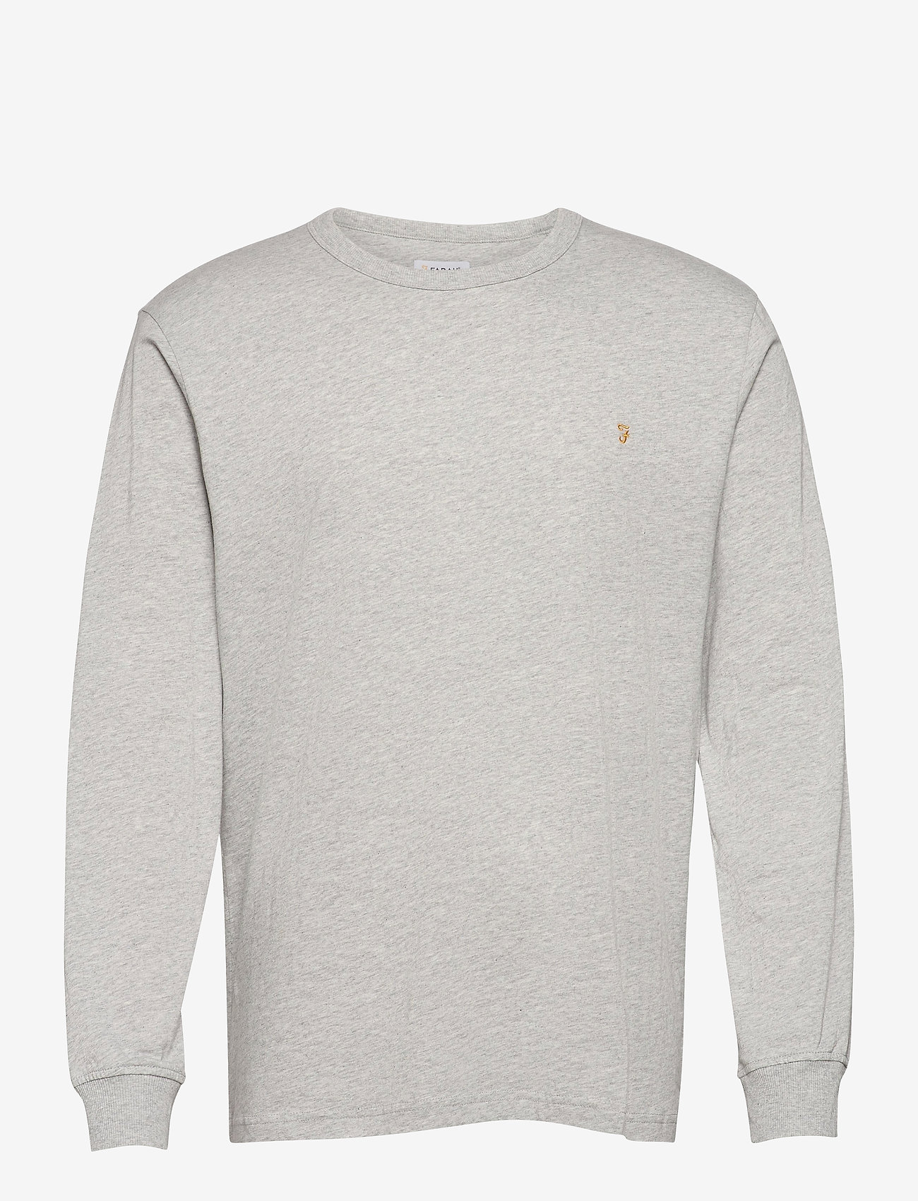 Farah - WORTHINGTON LS TEE - grey marl - 0