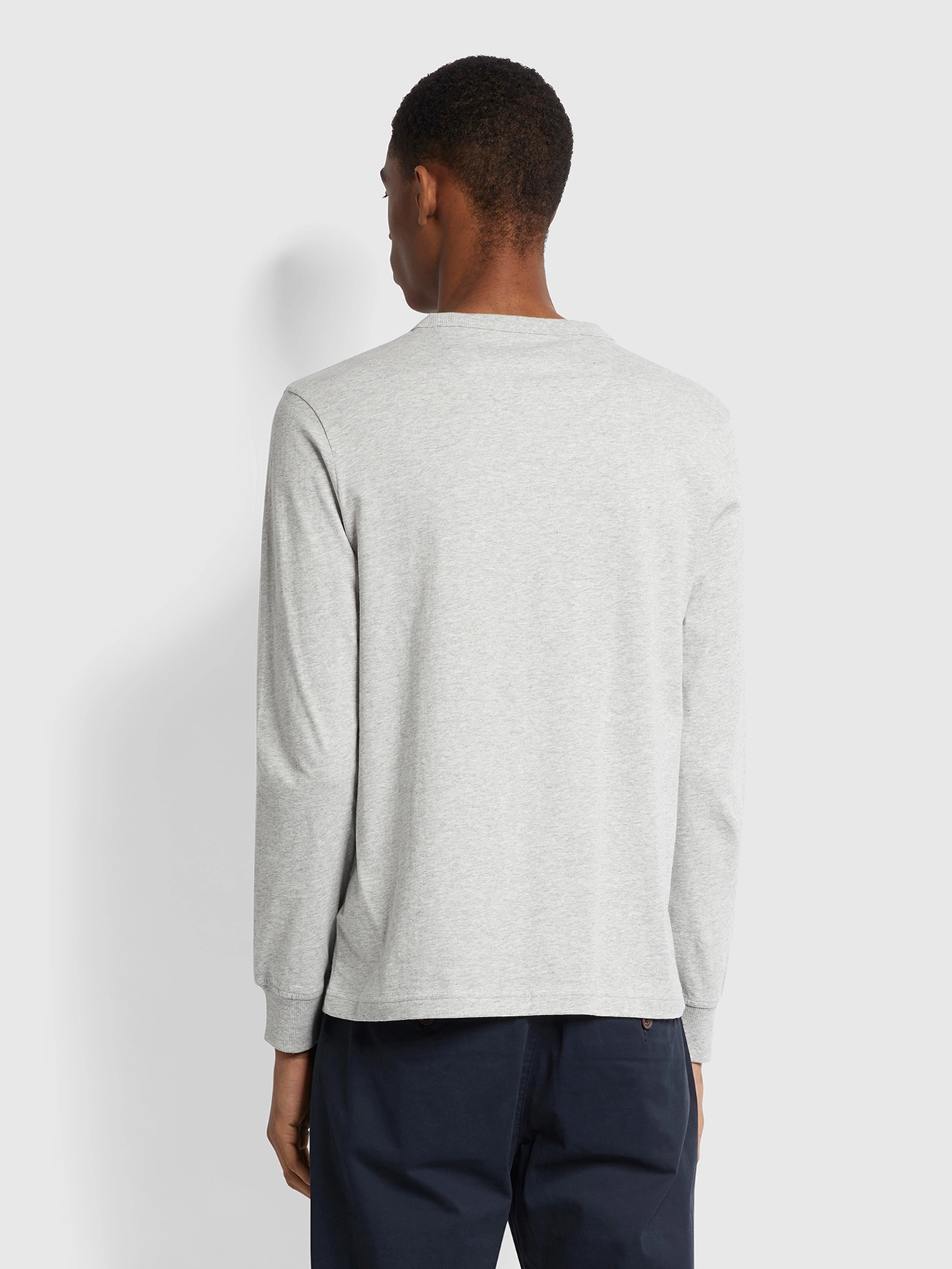 Farah - WORTHINGTON LS TEE - grey marl - 3