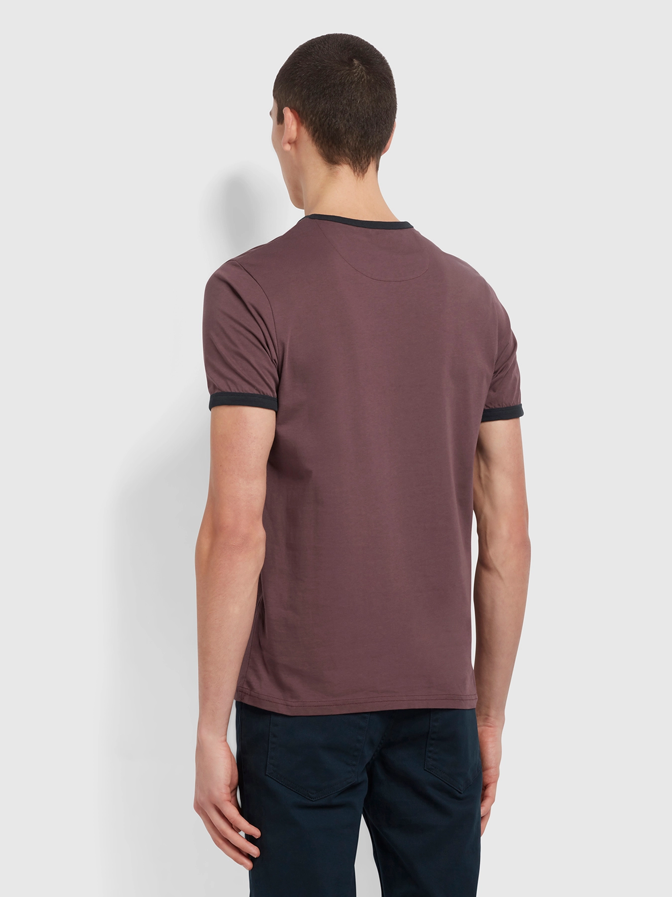 Farah - GROVES RINGER SHORT SLEEVED T-SHIRT - farah red - 3