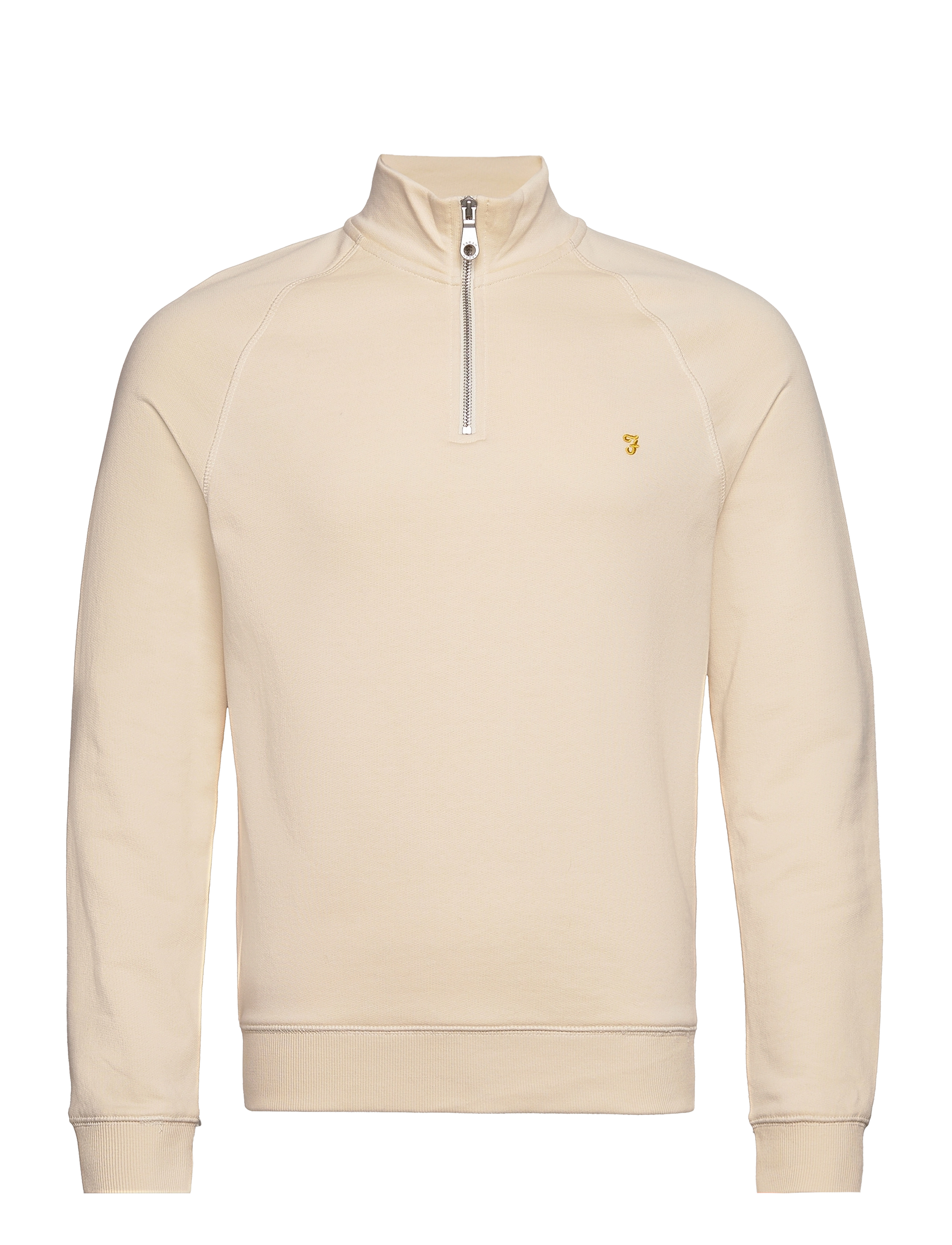 JIM 1/4 ZIP - CREAM