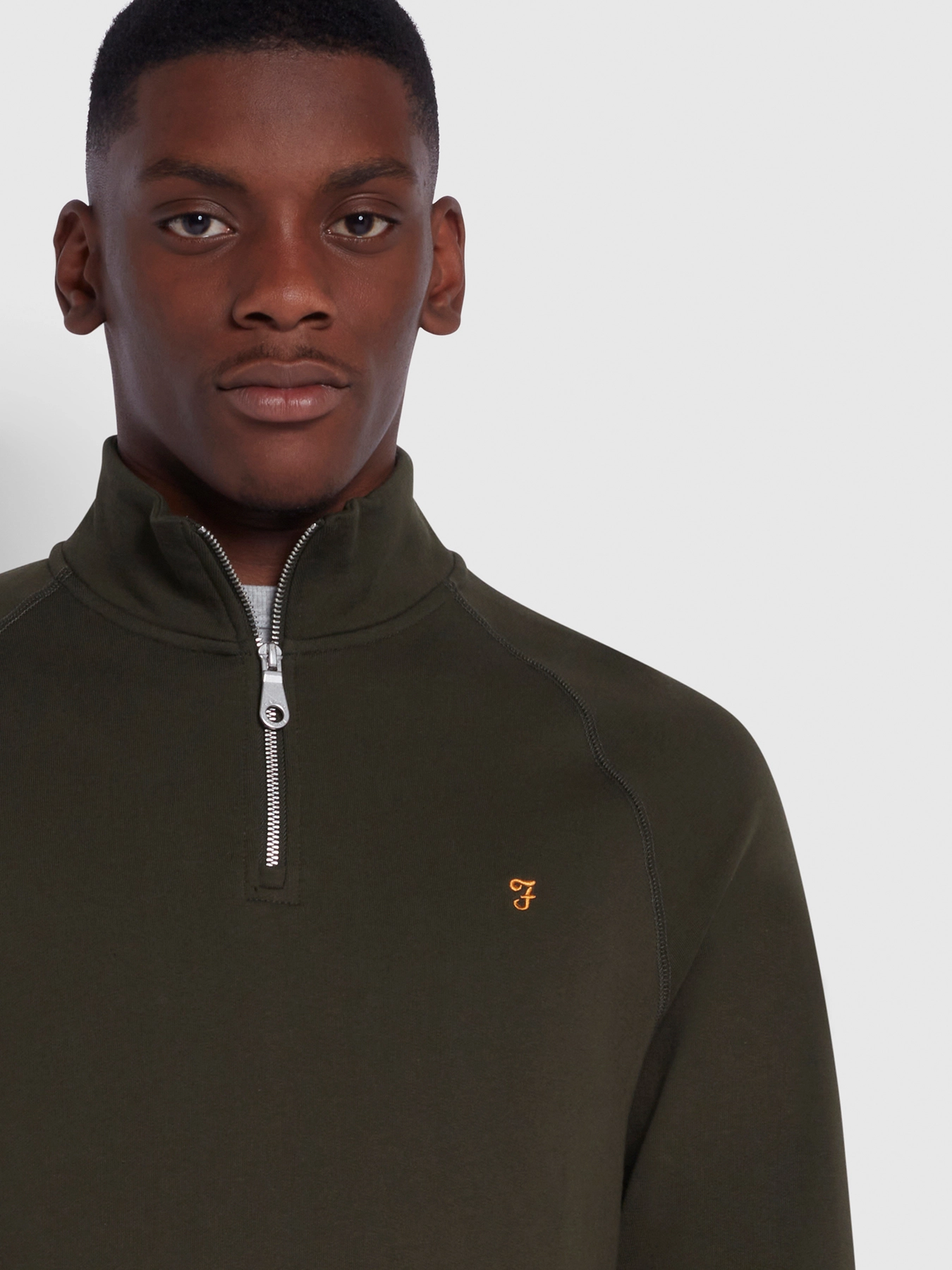 Farah - JIM 1/4 ZIP - evergreen - 5