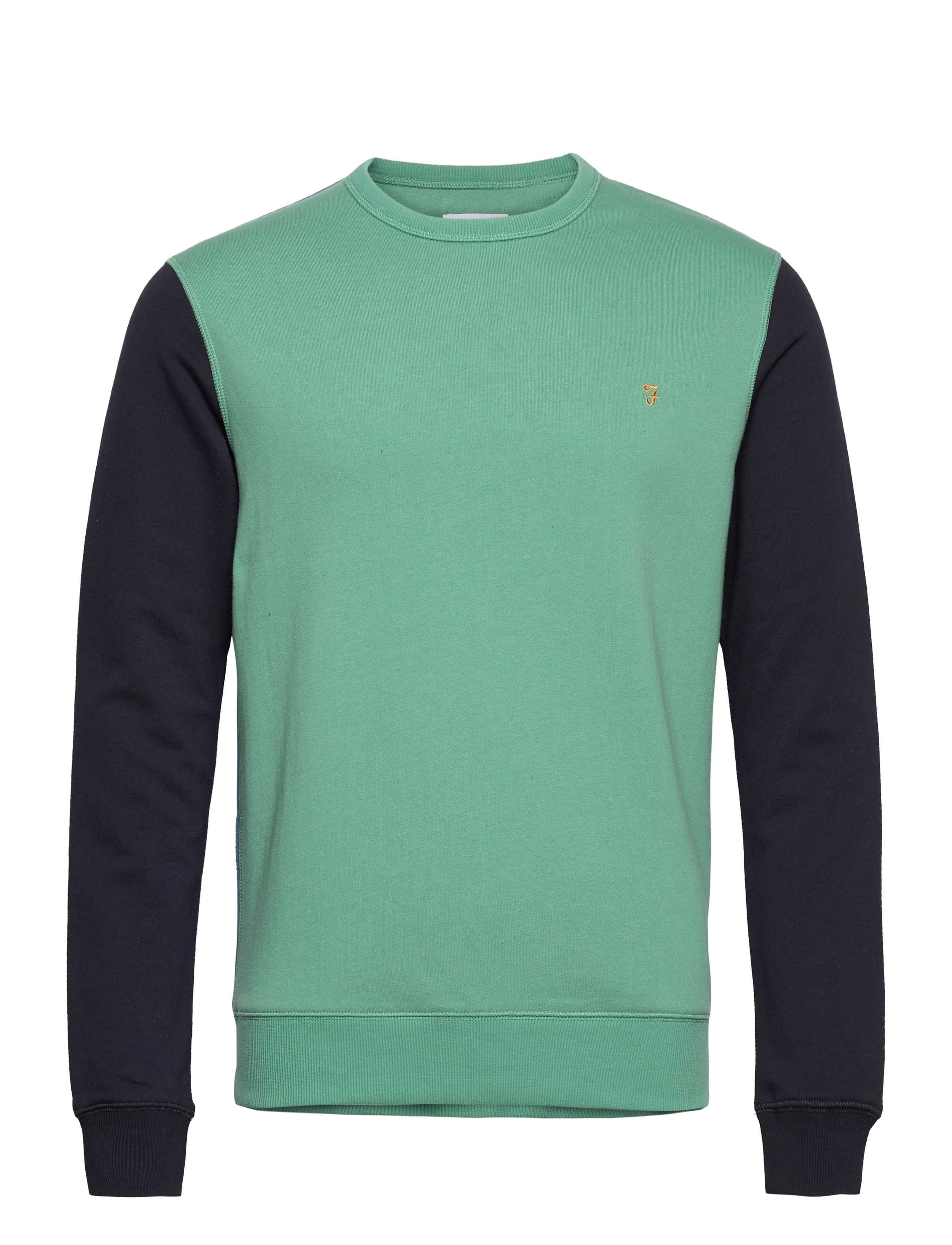 Farah - MOUNTFIELD LS CREW - jade green - 0