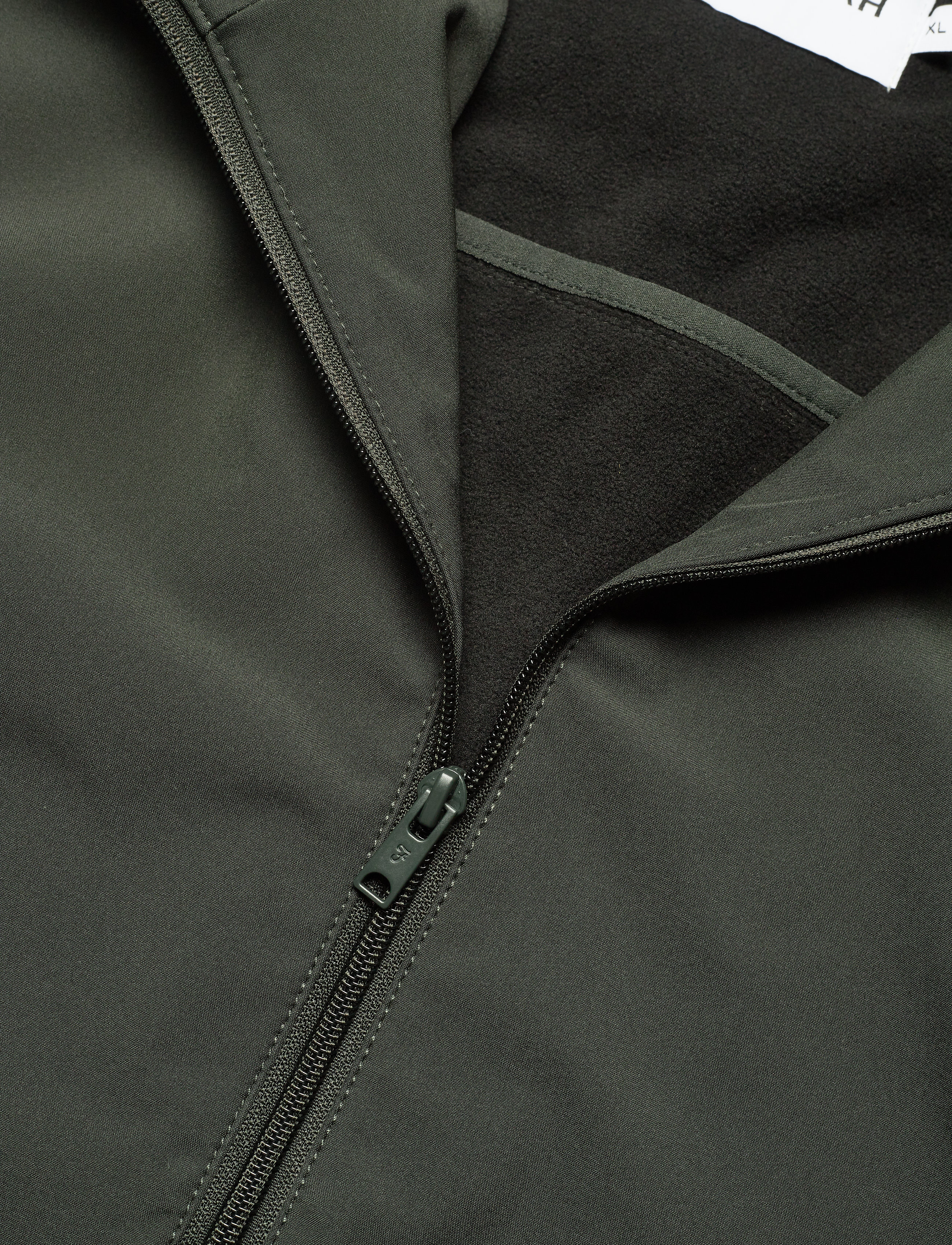Farah - BECTIVE SOFT SHELL HOODED JACKET - archive green hopsack - 2