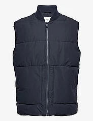 Farah - WALTERS GILET - jakker og frakker - true navy - 0