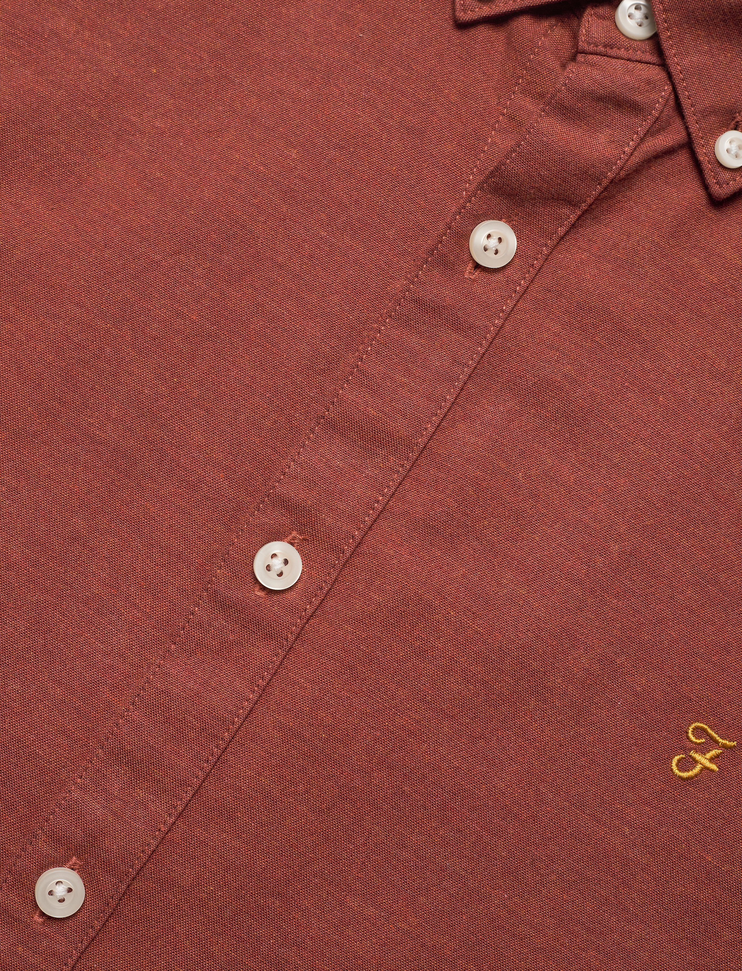 Farah - STEEN LONG SLEEVED SHIRT - farah russet - 3