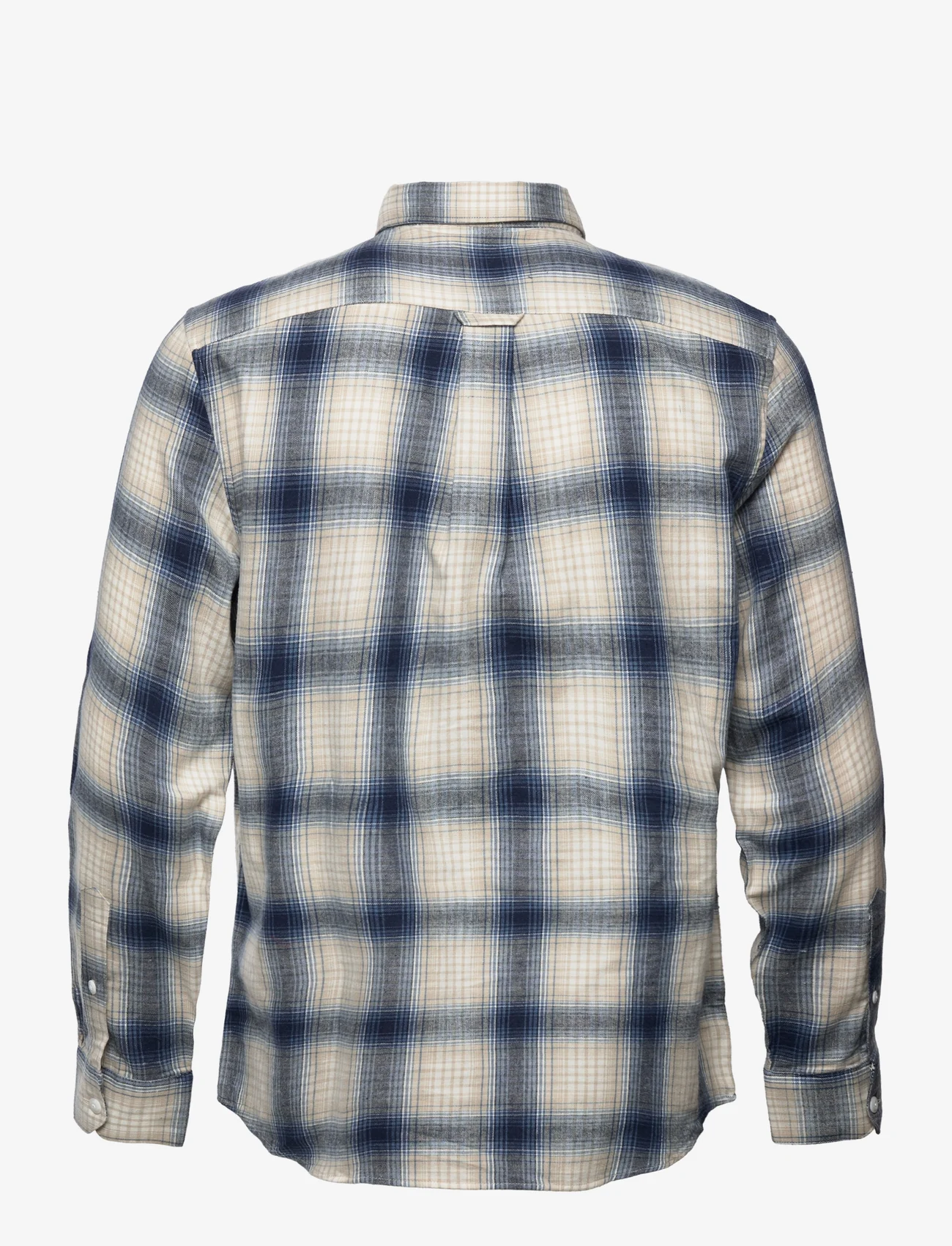 Farah - GREGORY LS CHECK - checkered shirts - cream - 1