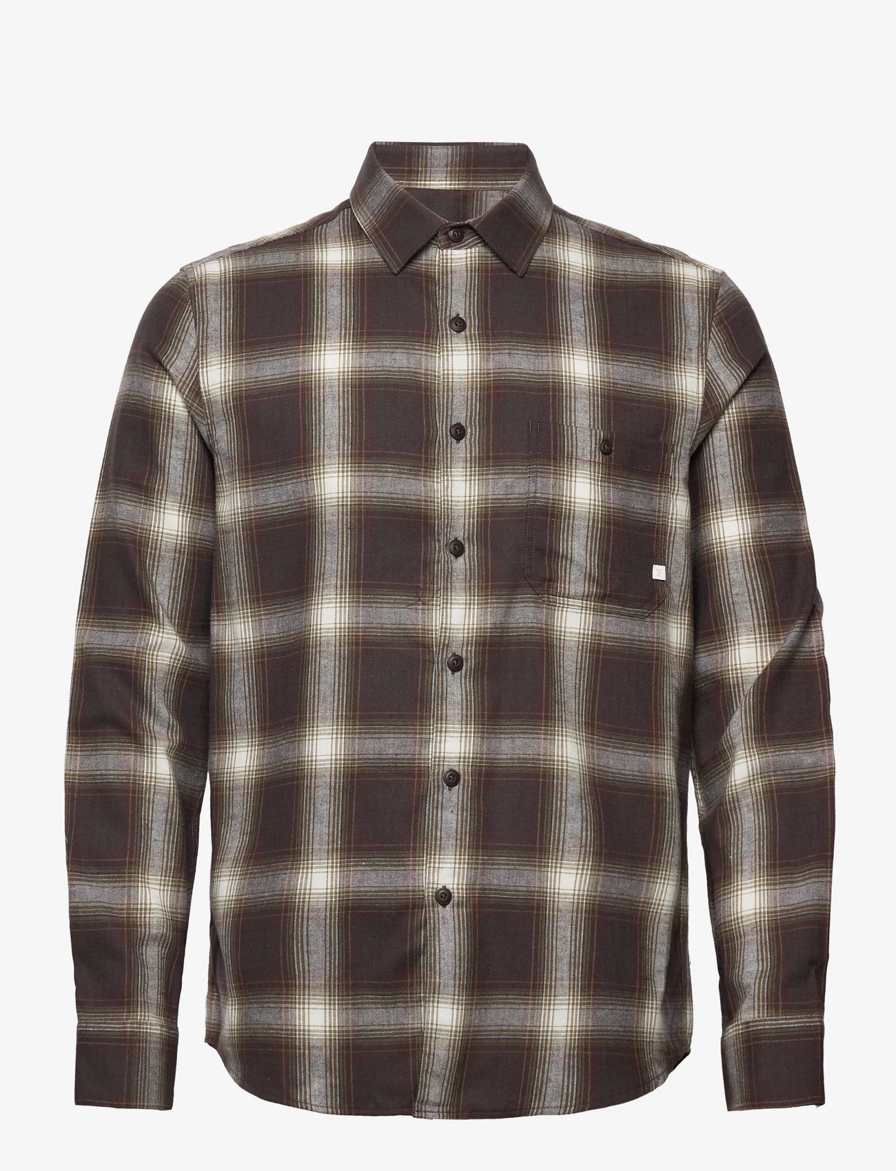 Farah - GREGORY LS CHECK - checkered shirts - washed black - 0