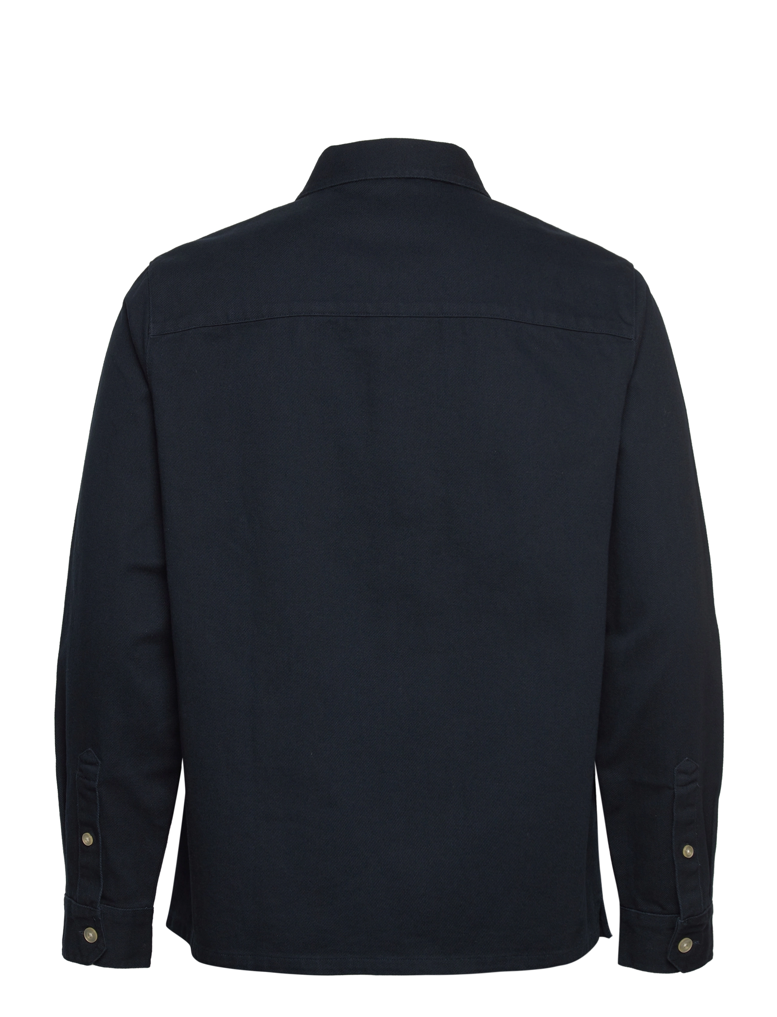 Farah - ISAACS LS TWILL - true navy - 1