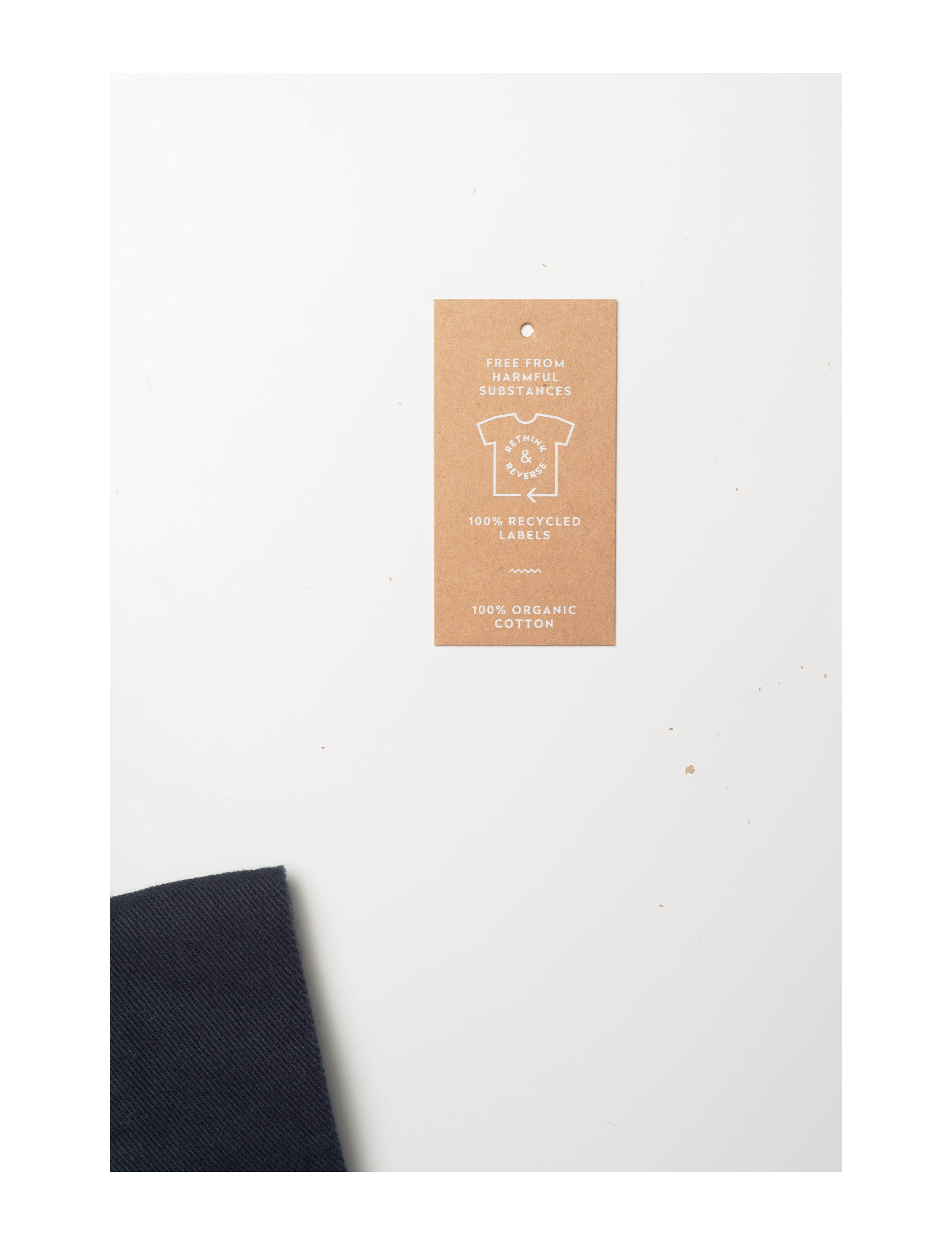 Farah - ISAACS LS TWILL - true navy - 2