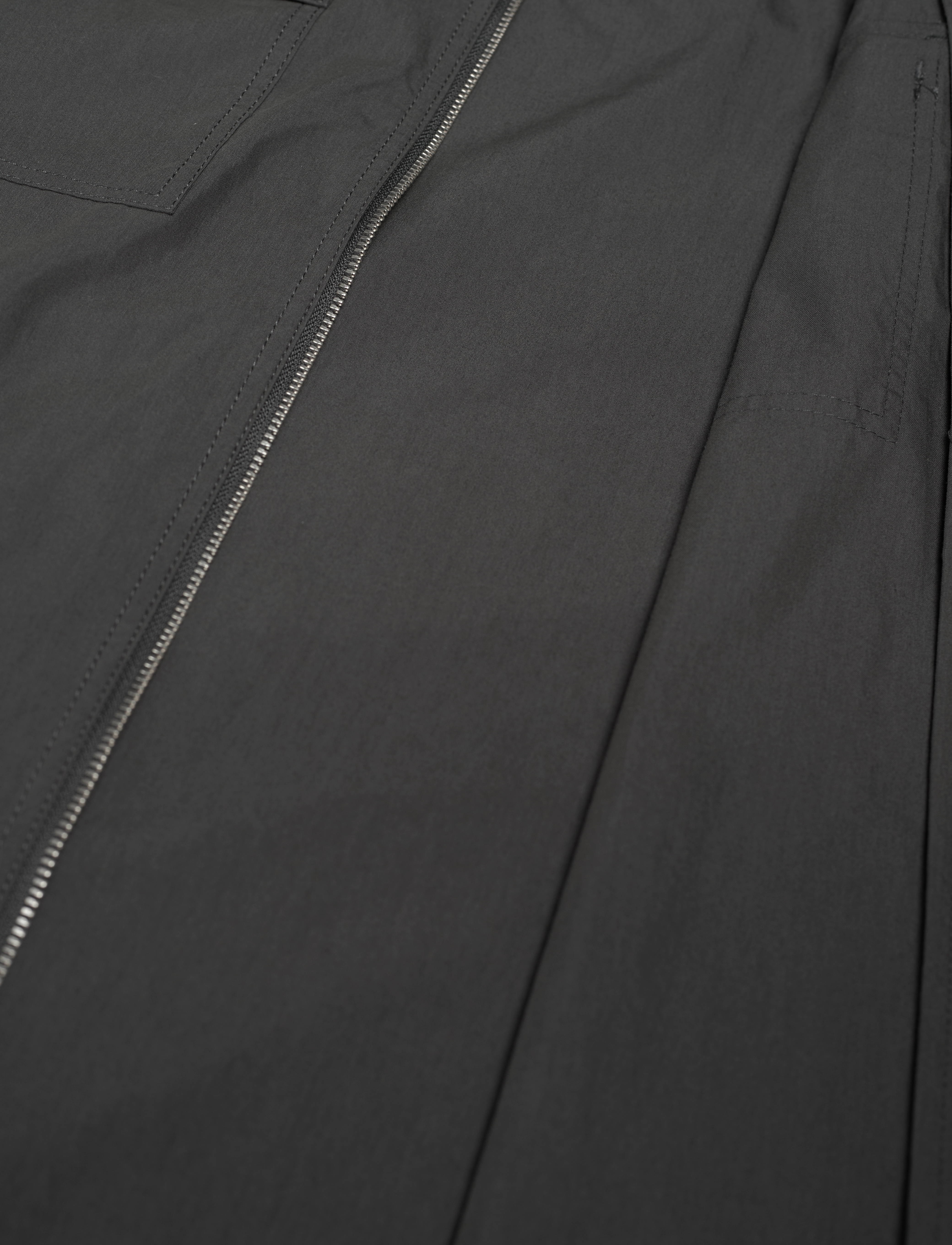Farah - GOTO LS ZIPPED SHIRT - washed black - 5