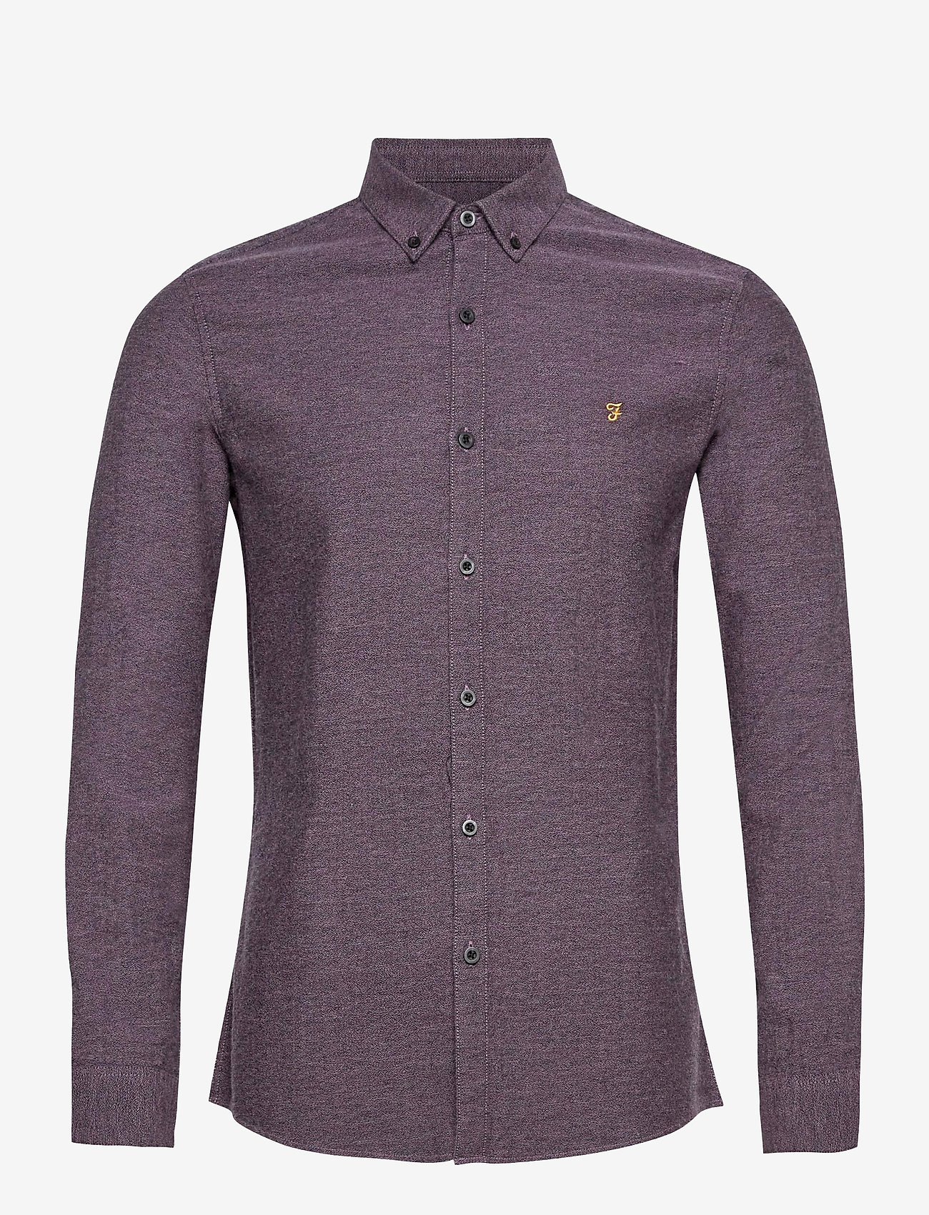 Farah - KREO SLIM FIT SHIRT - rich lilac - 0
