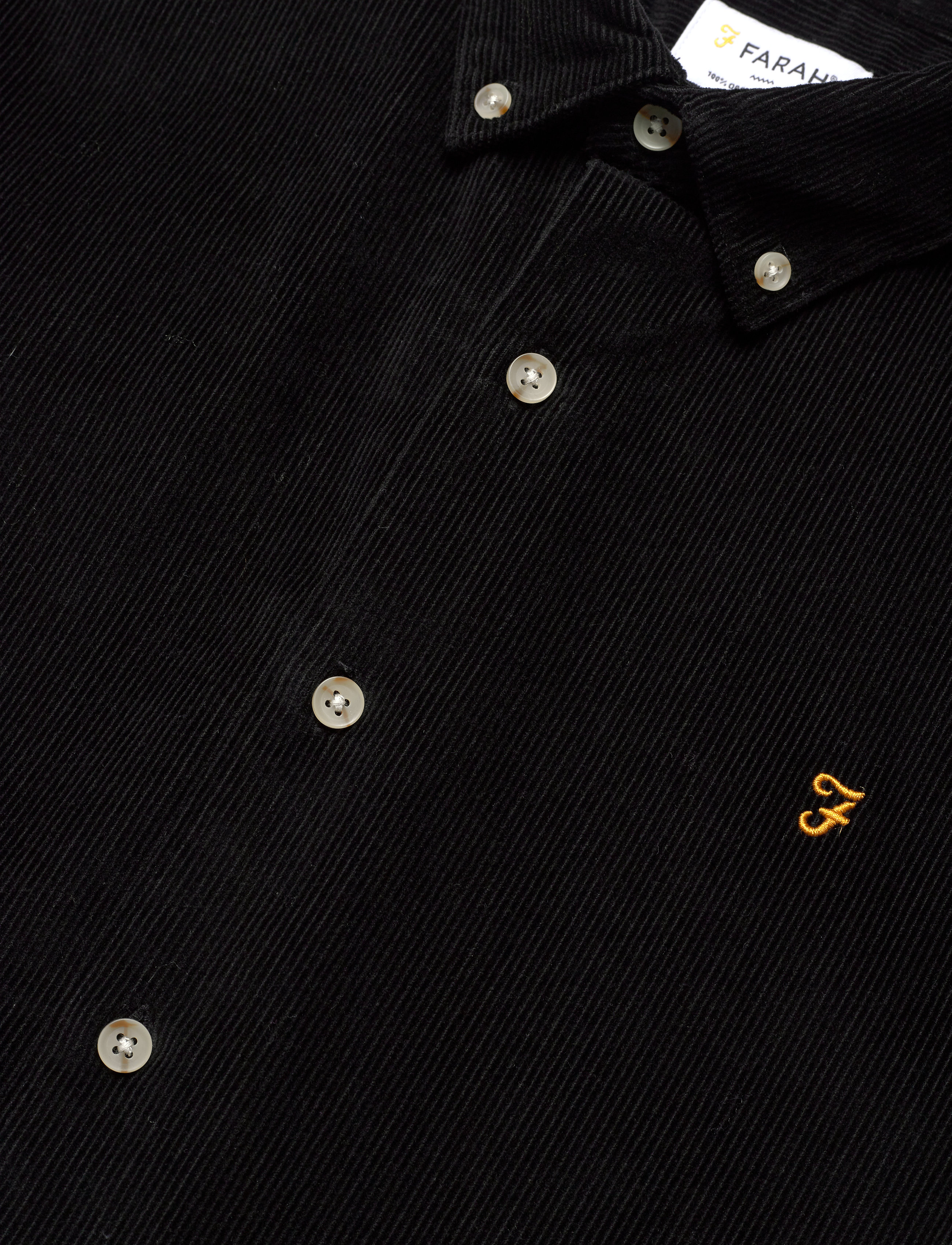 Farah - BOWERY SHIRT - black - 3