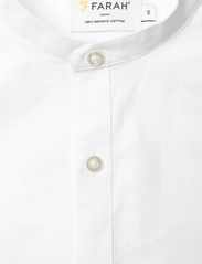 Farah - BREWER LS GDAD - laisvalaikio marškiniai - white - 7