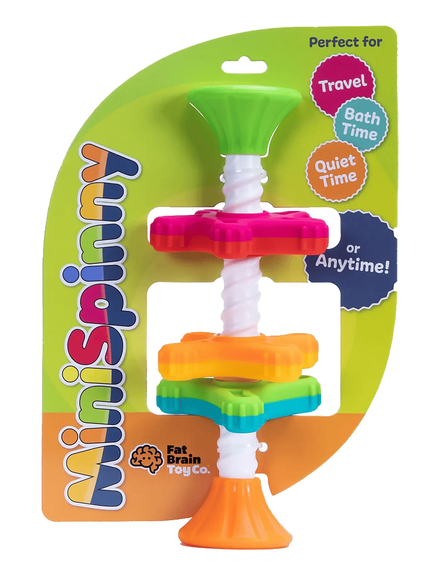 Fat Brain Toys - Fat Brain Mini Spinny - interaktivt legetøj - multi - 1