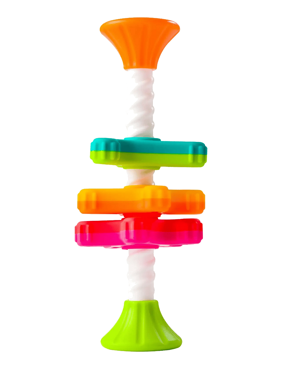 Fat Brain Toys - Fat Brain Mini Spinny - interaktivt legetøj - multi - 2